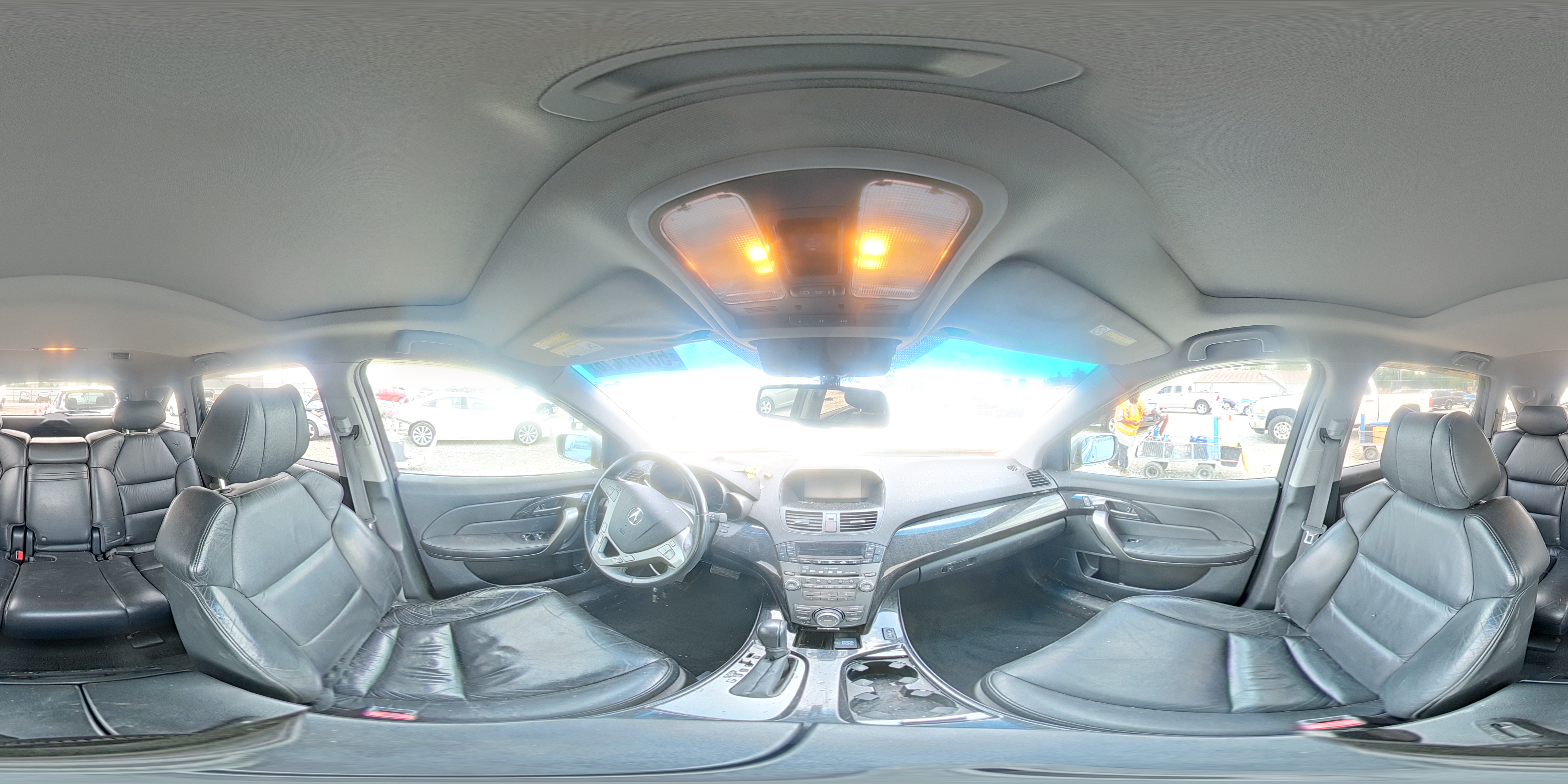 2008 Acura Mdx Technology Gray vin: 2HNYD28658H553644