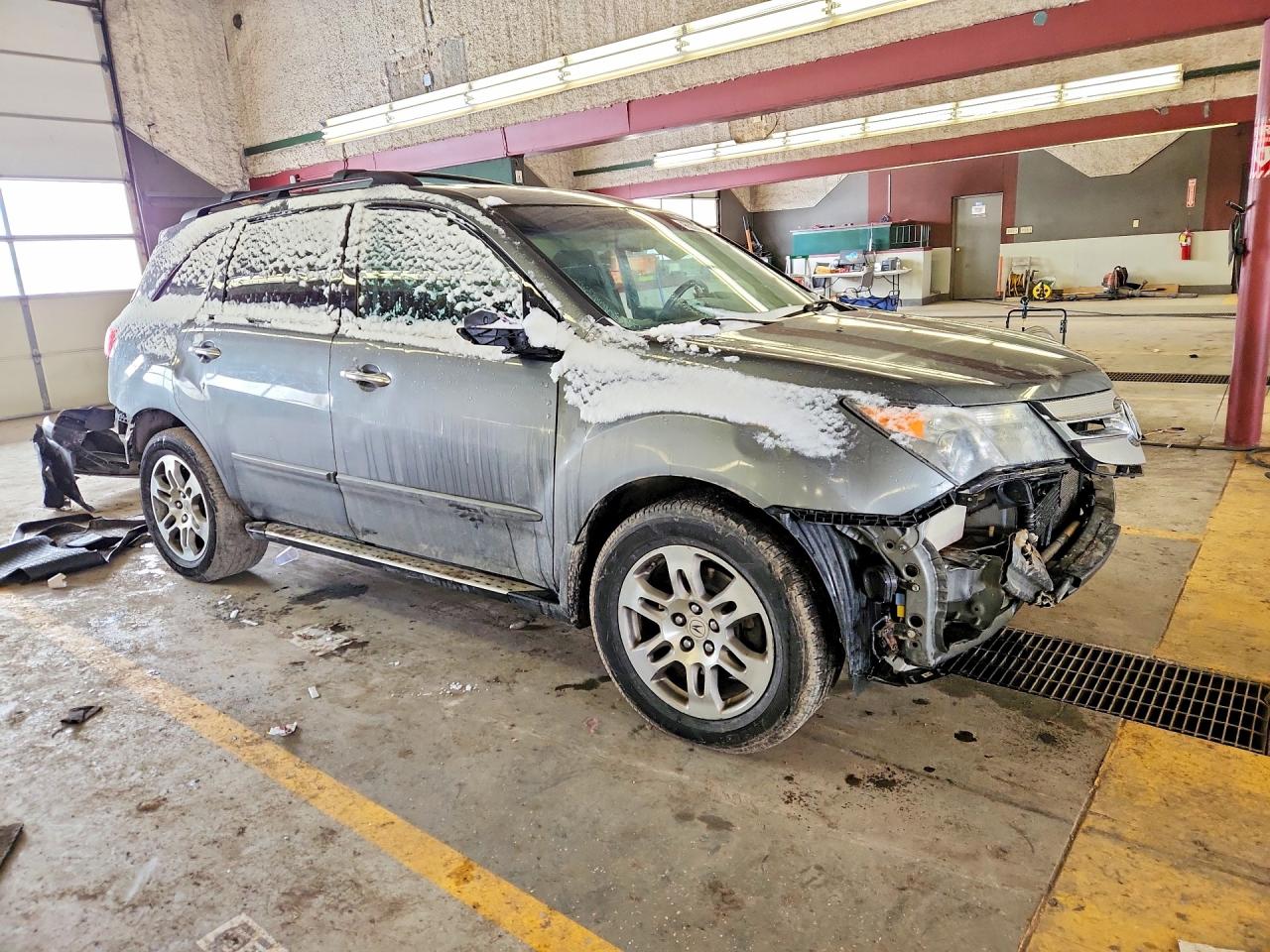2008 Acura Mdx Technology Серый vin: 2HNYD28668H543303