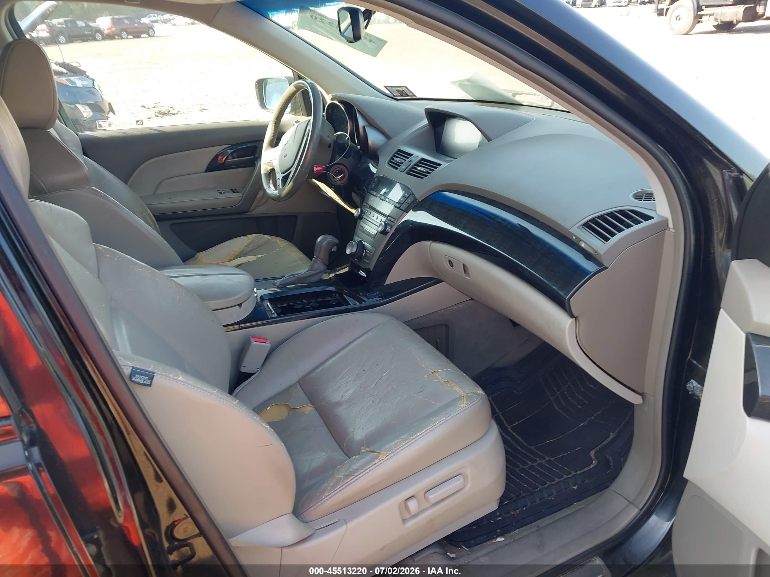 2008 Acura Mdx Technology Package Black vin: 2HNYD28678H546596