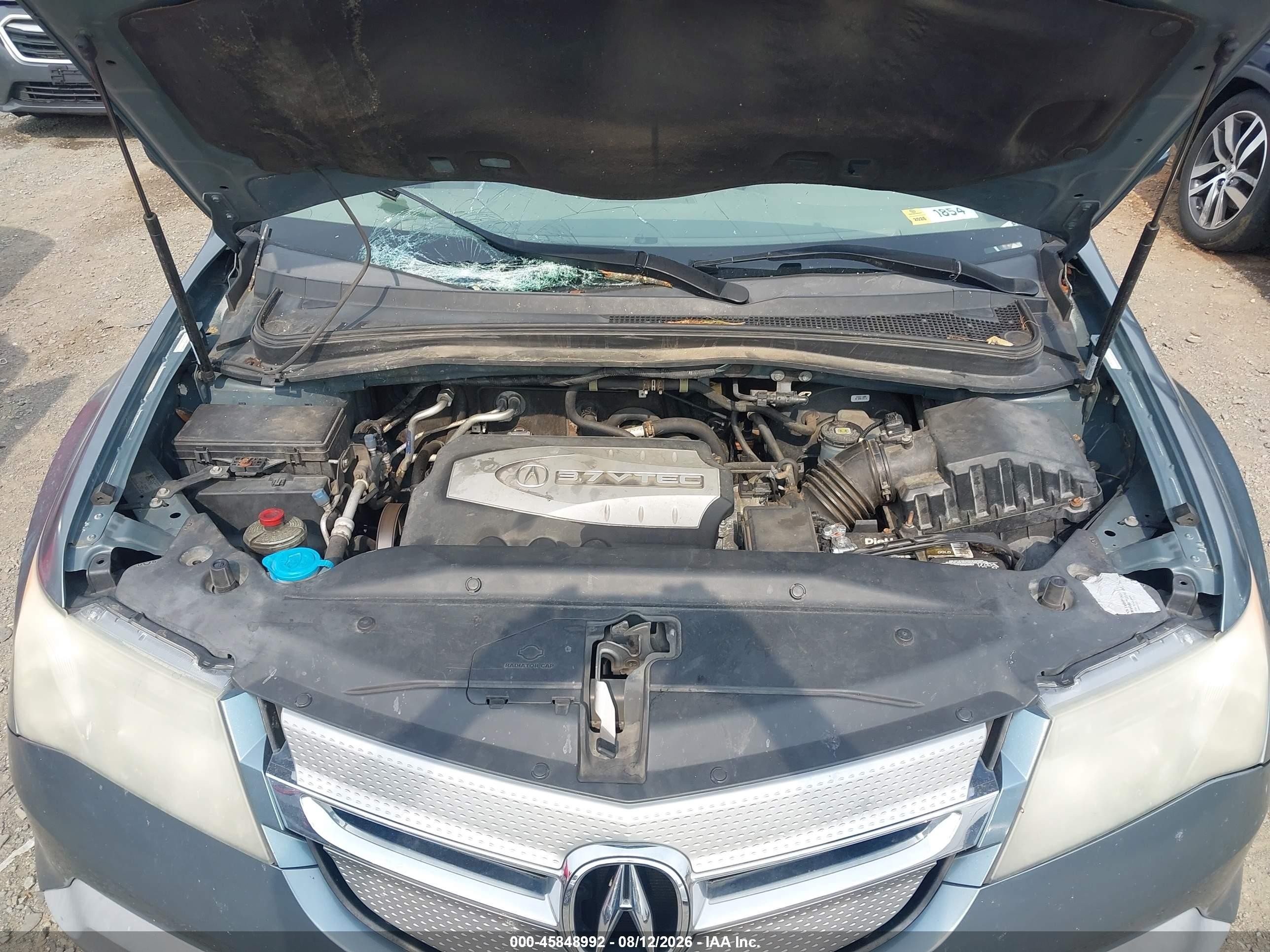 2008 Acura Mdx Technology Package Blue vin: 2HNYD28678H549742
