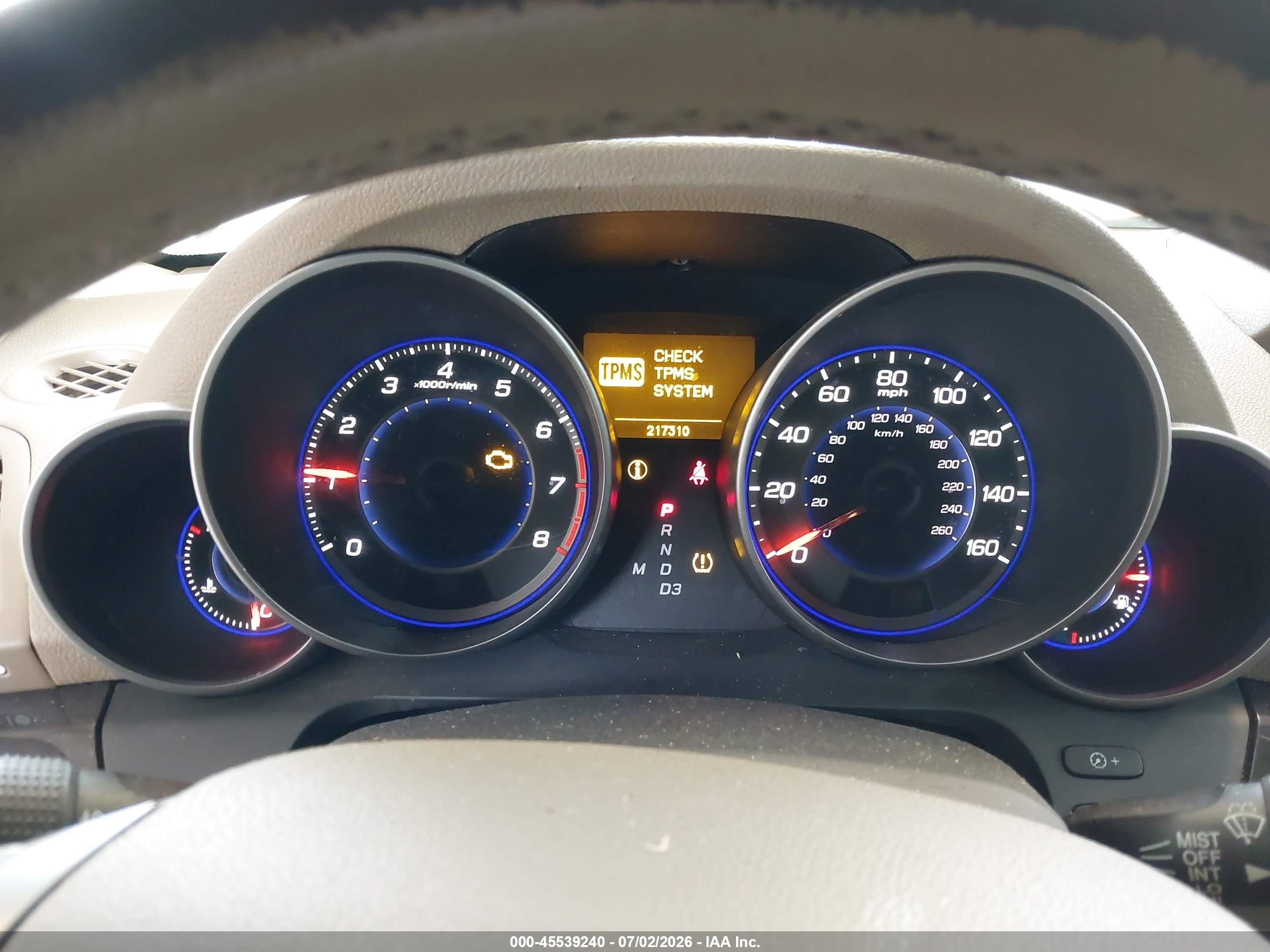 2008 Acura Mdx Technology Package White vin: 2HNYD28678H551376