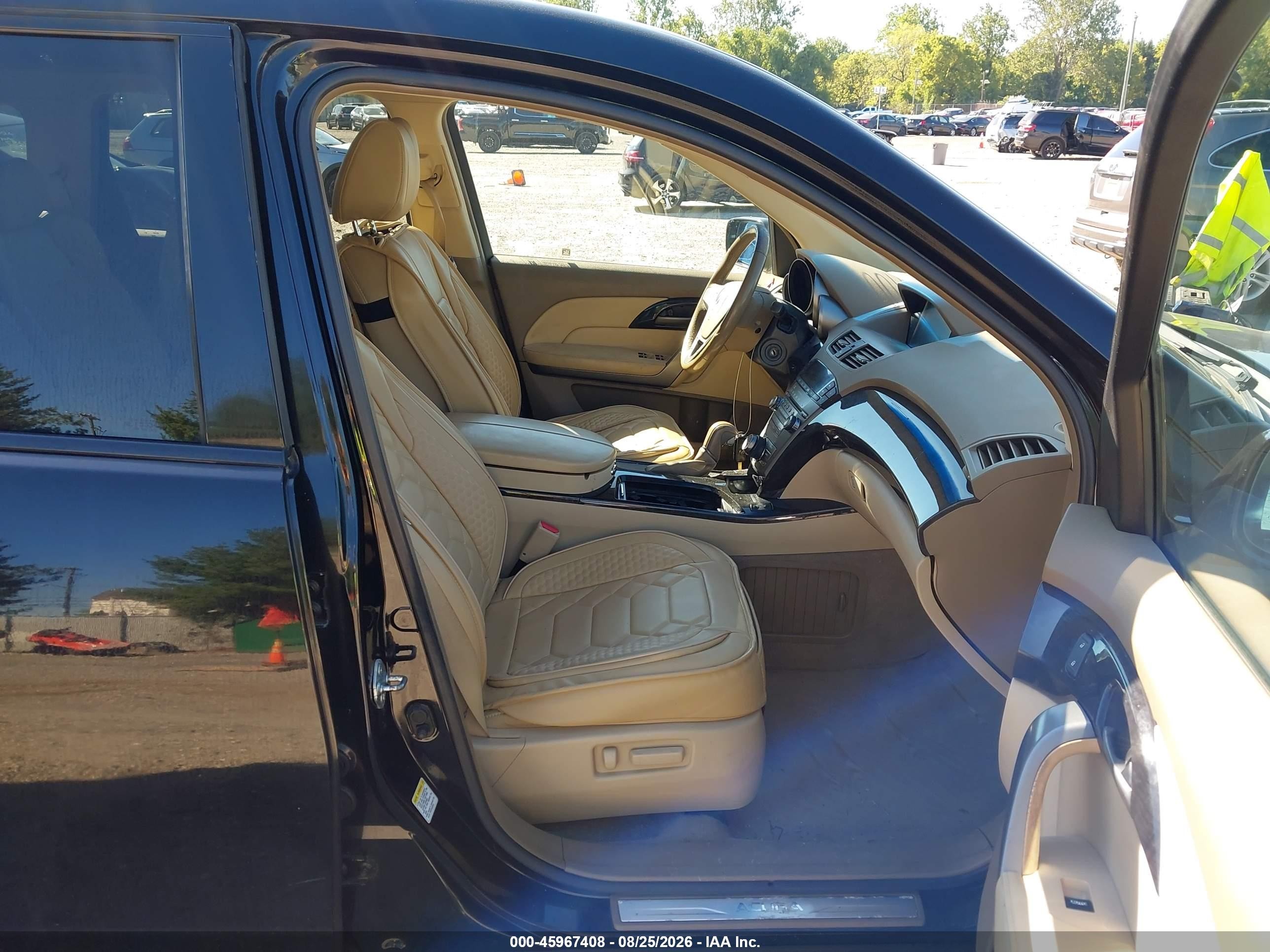 2008 Acura Mdx Technology Package Black vin: 2HNYD28688H548261