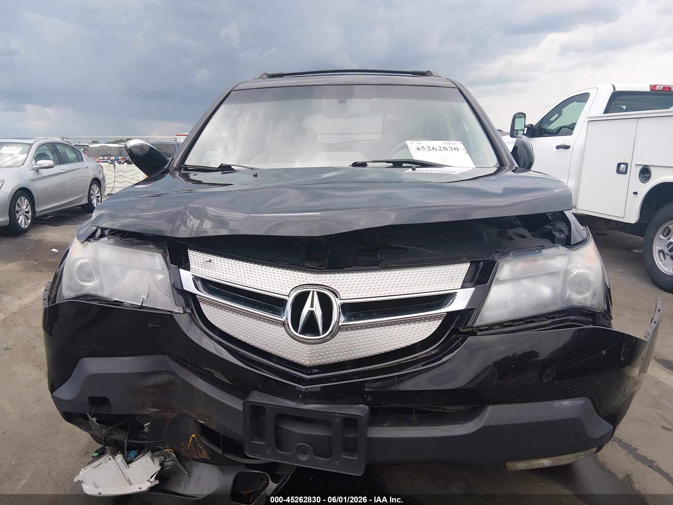 2009 Acura Mdx Technology Package Black vin: 2HNYD28689H501359