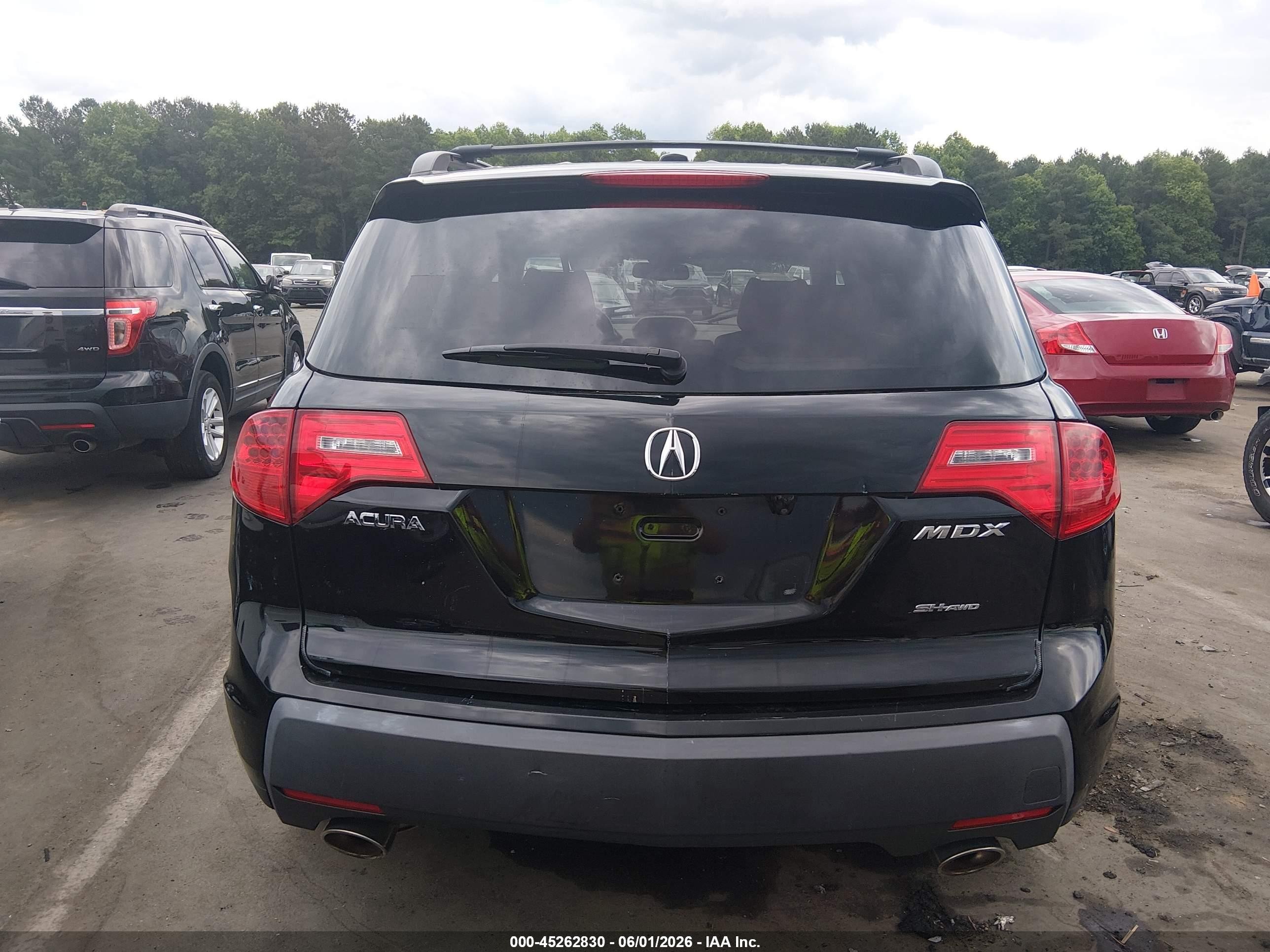 2009 Acura Mdx Technology Package Black vin: 2HNYD28689H501359