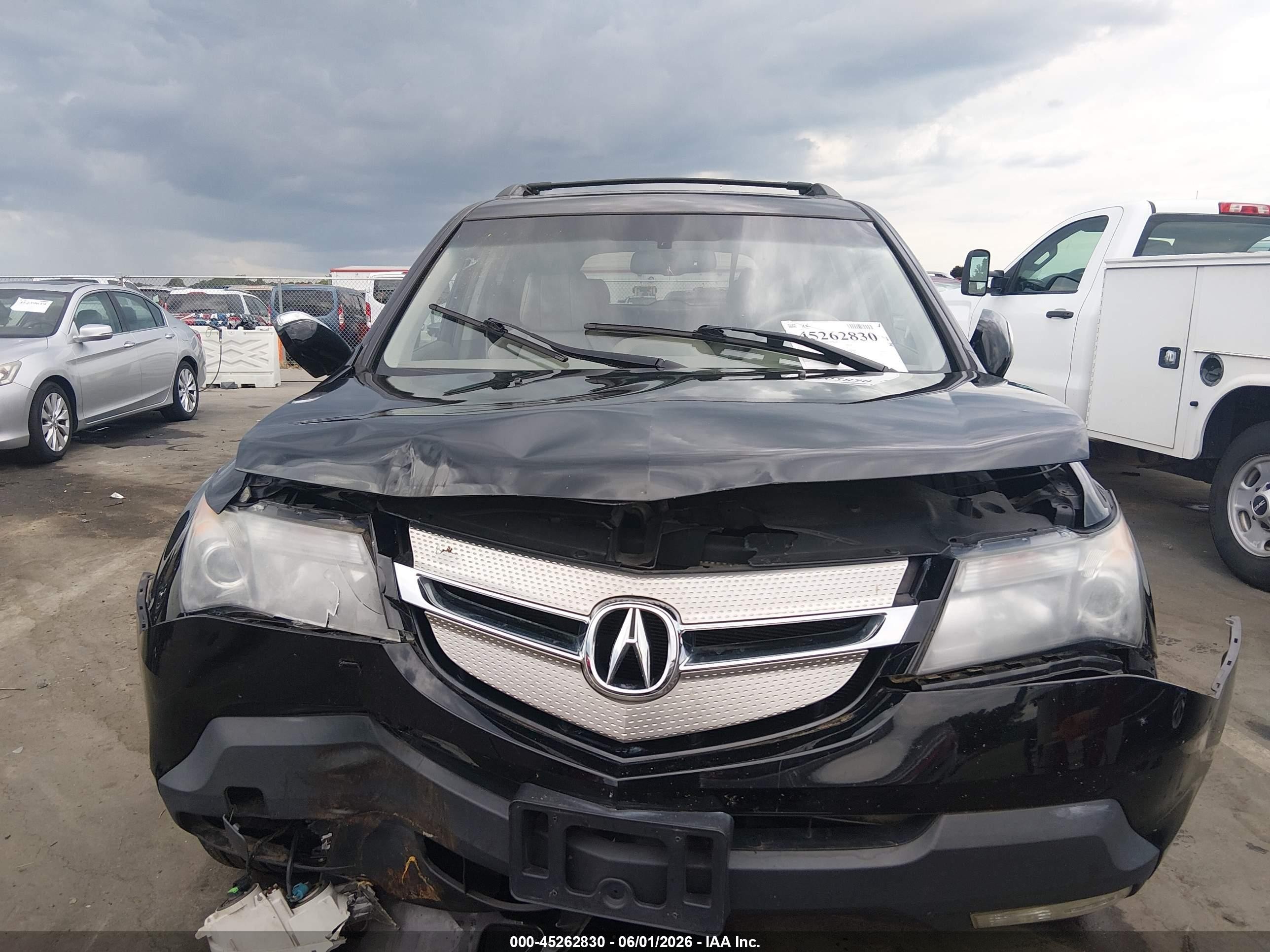 2009 Acura Mdx Technology Package Black vin: 2HNYD28689H501359