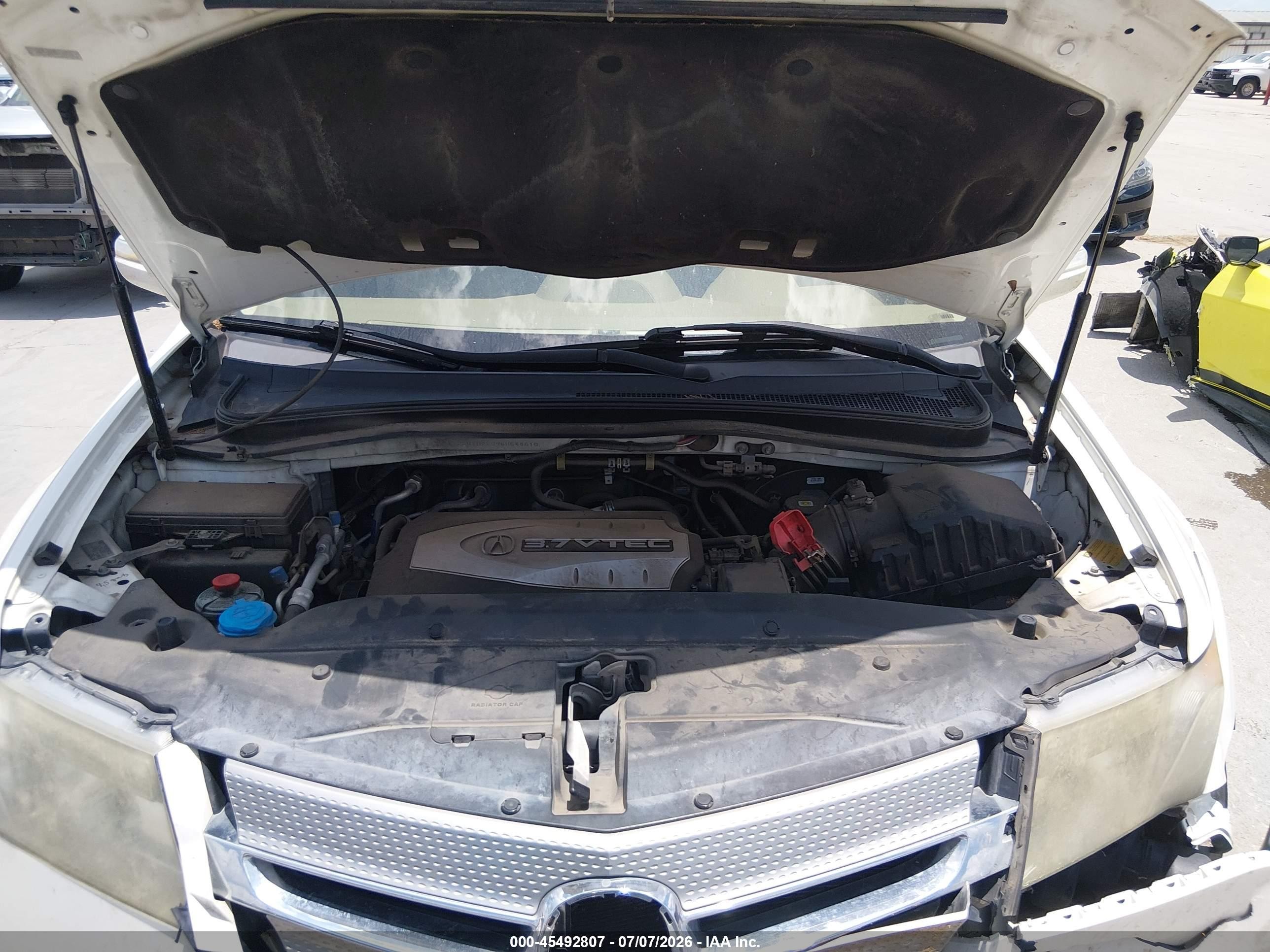 2008 Acura Mdx Technology Package White vin: 2HNYD28698H544610