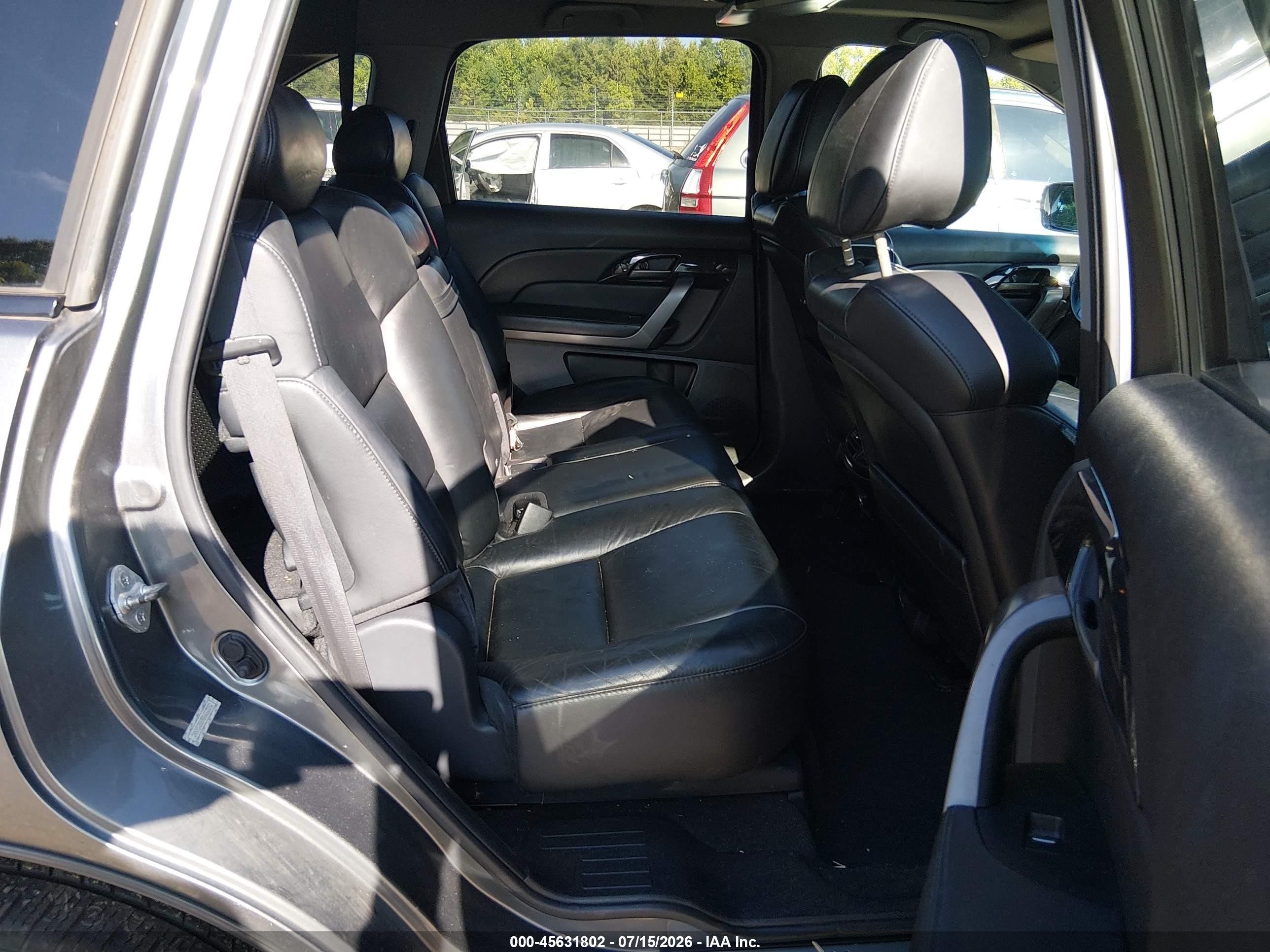 2008 Acura Mdx Technology Package Silver vin: 2HNYD28698H552352