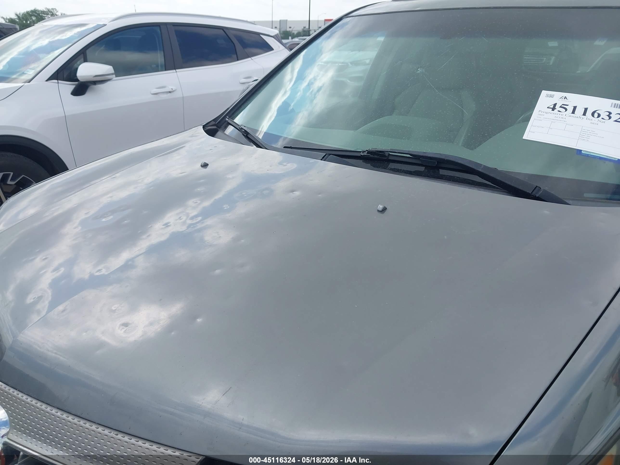 2009 Acura Mdx Technology Package Gray vin: 2HNYD28699H505789
