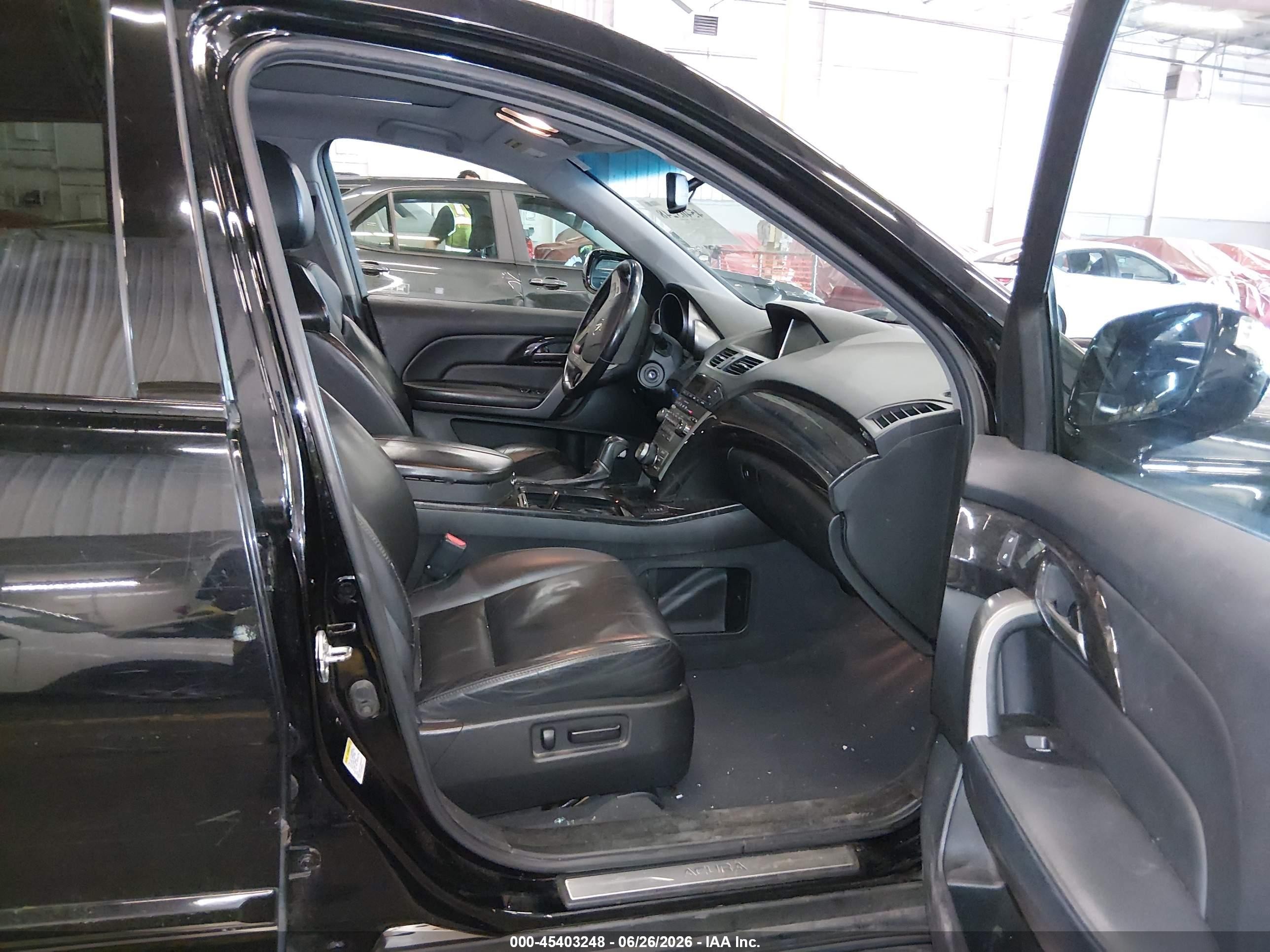 2009 Acura Mdx Sport Package Black vin: 2HNYD28739H528204