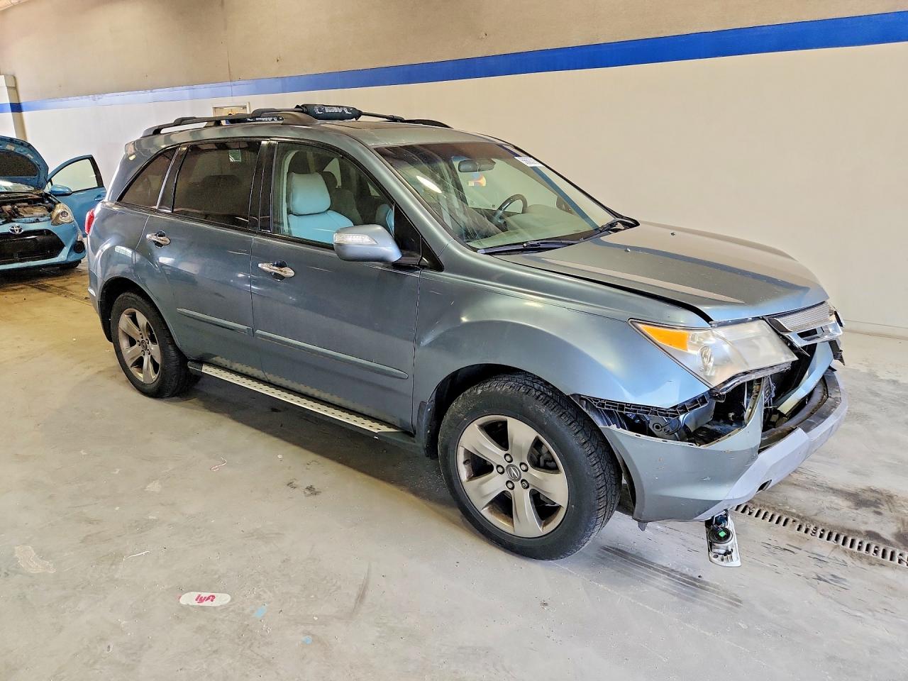 2007 Acura Mdx Sport Blue vin: 2HNYD28817H504067