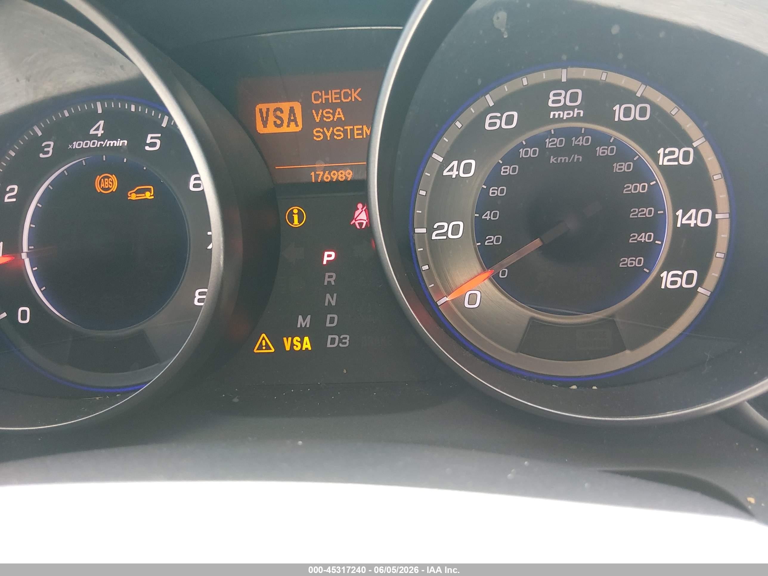 2007 Acura Mdx Sport Package Gray vin: 2HNYD28817H528420