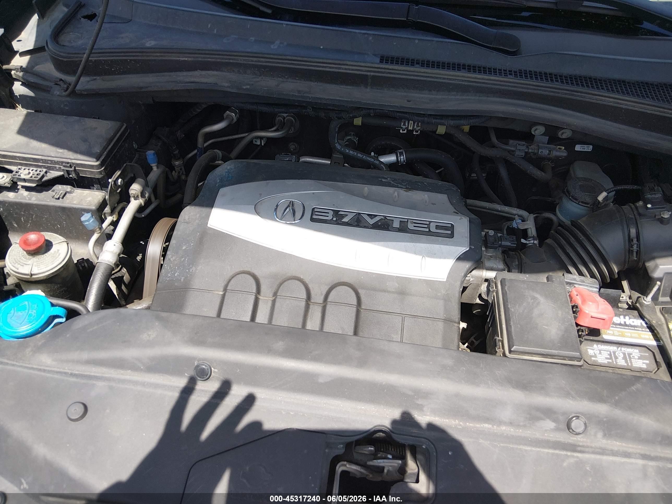 2007 Acura Mdx Sport Package Gray vin: 2HNYD28817H528420