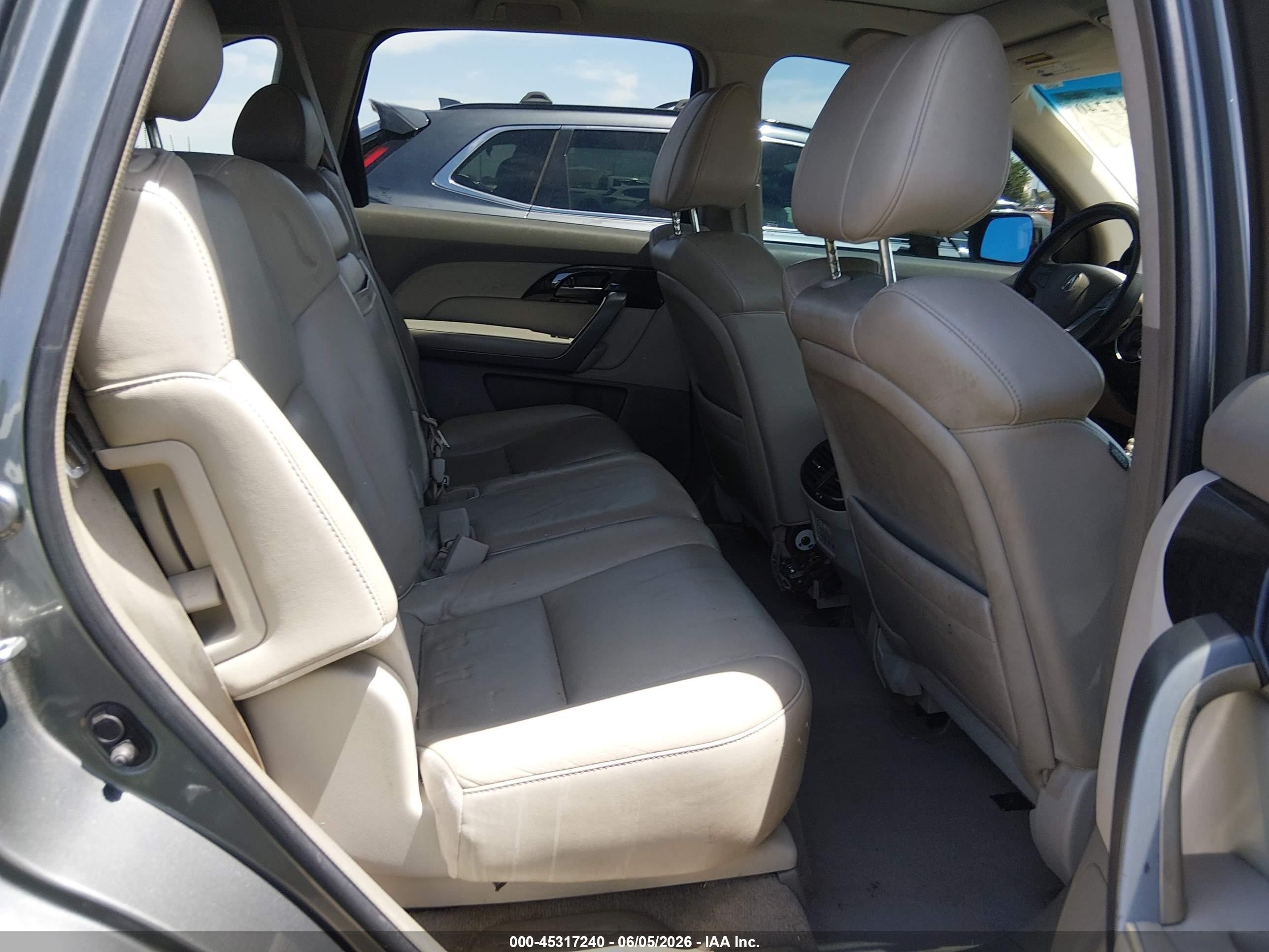 2007 Acura Mdx Sport Package Gray vin: 2HNYD28817H528420