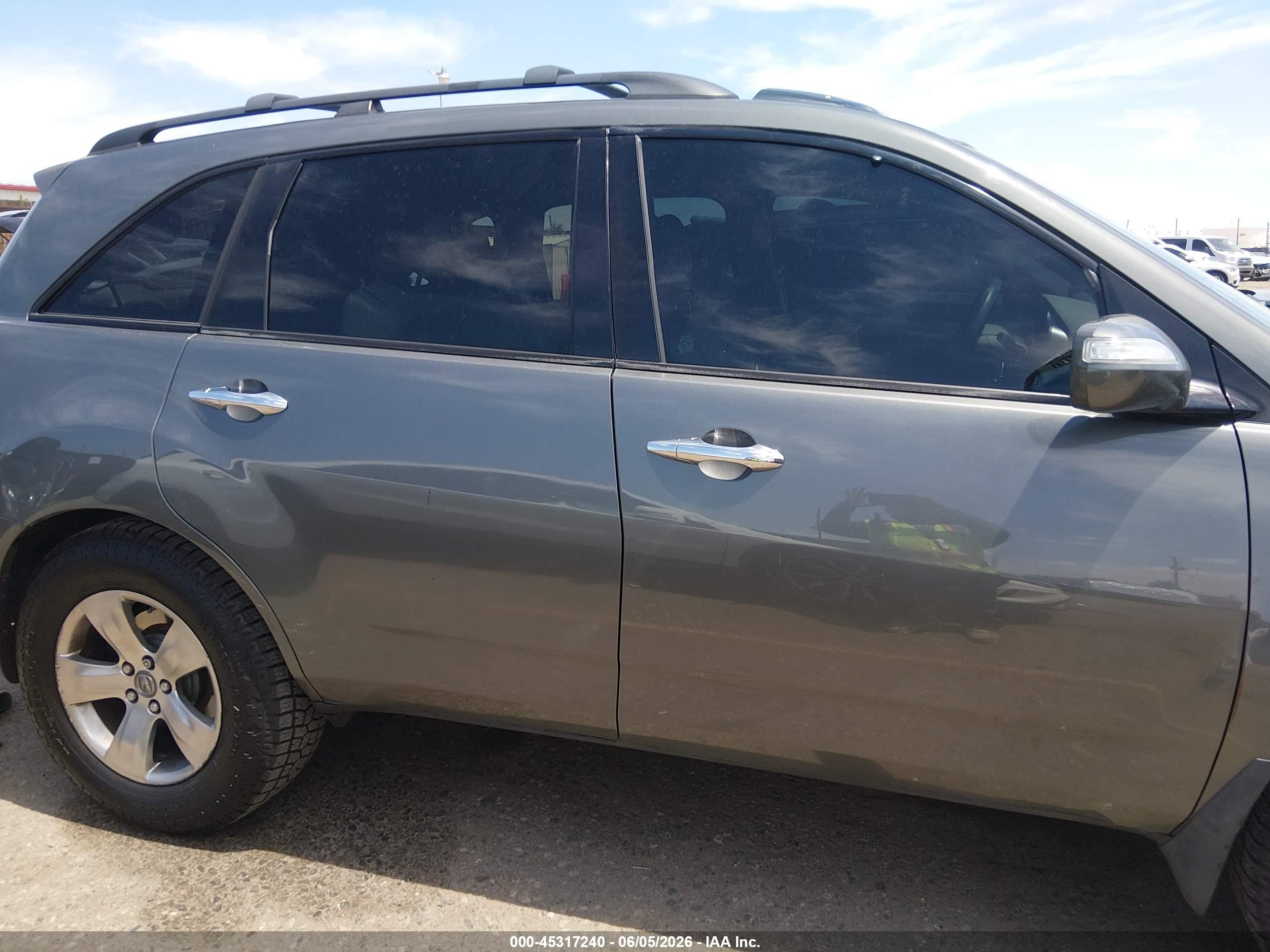 2007 Acura Mdx Sport Package Gray vin: 2HNYD28817H528420