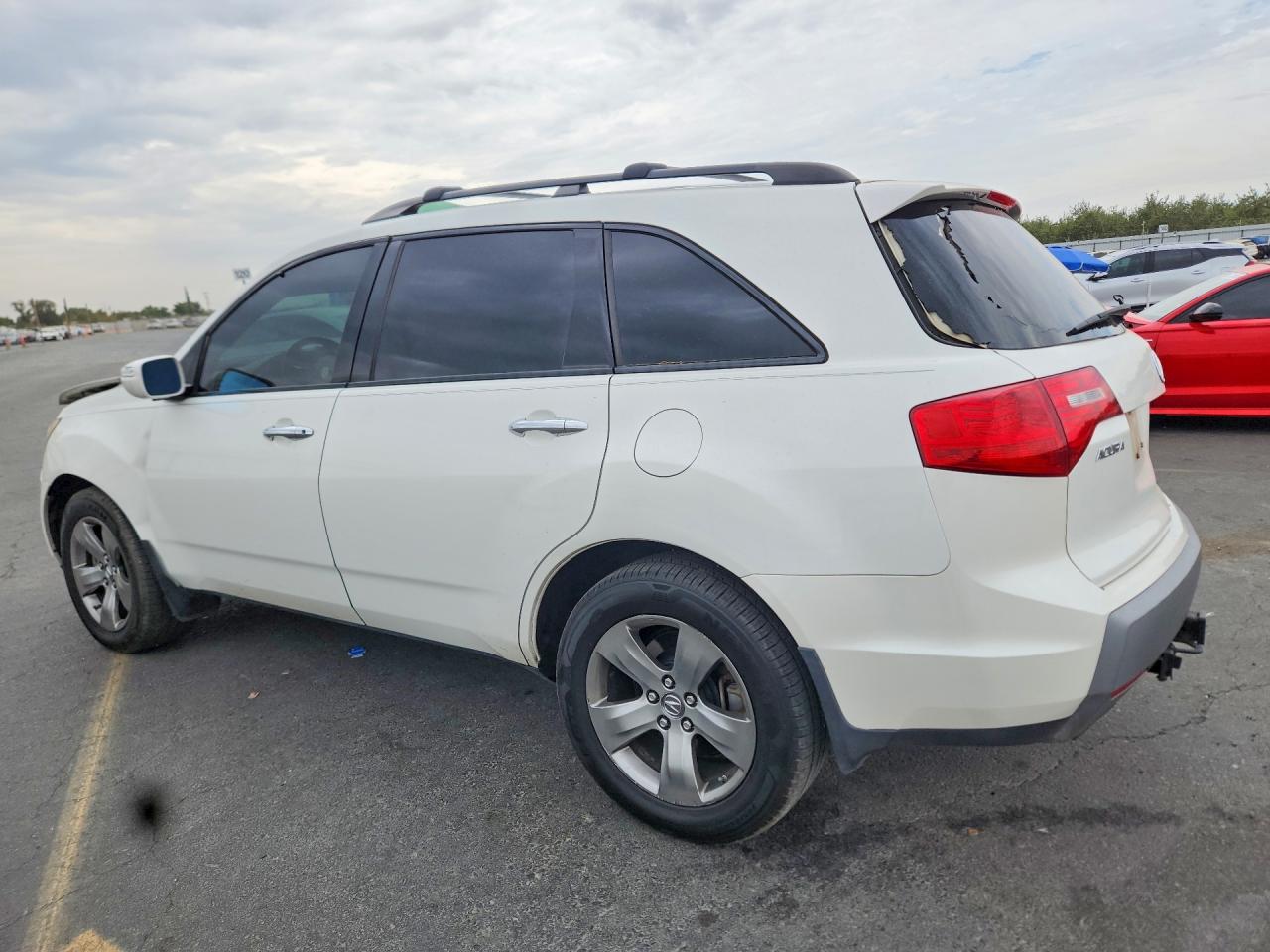 2008 Acura Mdx Sport White vin: 2HNYD28818H513112