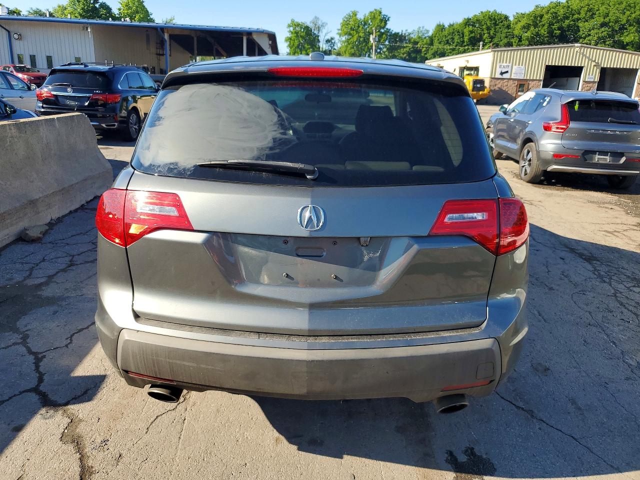 2007 Acura Mdx Sport Gray vin: 2HNYD28827H534520
