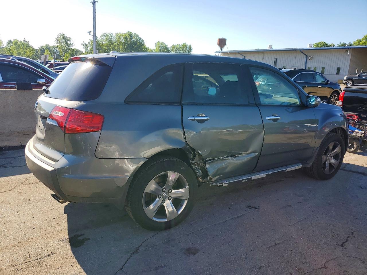 2007 Acura Mdx Sport Gray vin: 2HNYD28827H534520