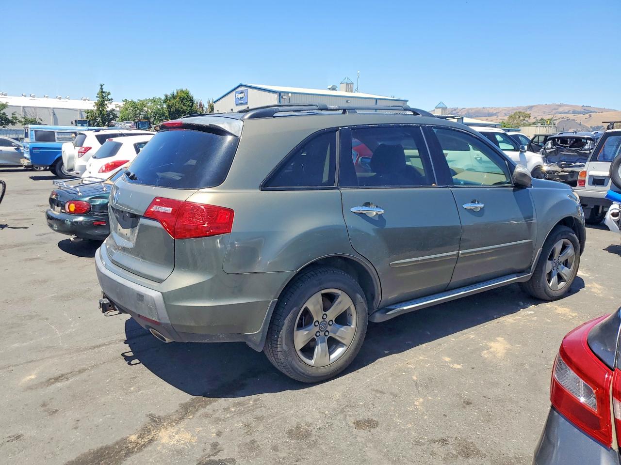 2007 Acura Mdx Sport Tan vin: 2HNYD28827H549955