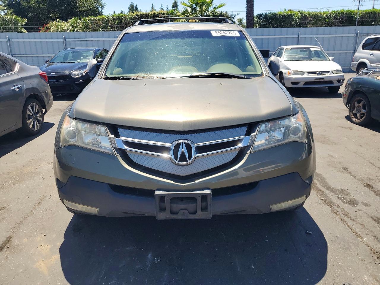 2007 Acura Mdx Sport Tan vin: 2HNYD28827H549955
