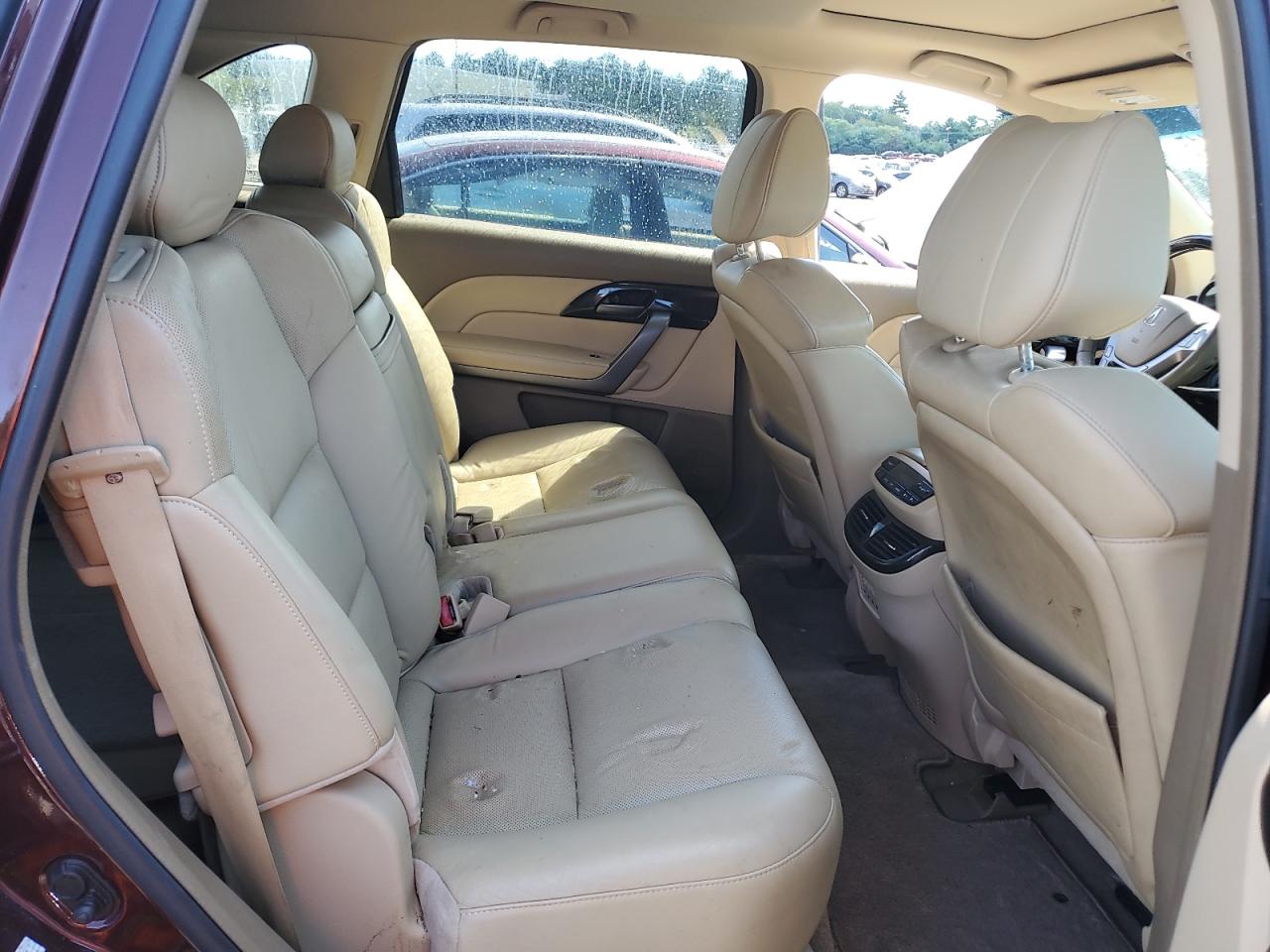 2008 Acura Mdx Sport Бордовый vin: 2HNYD28828H521283