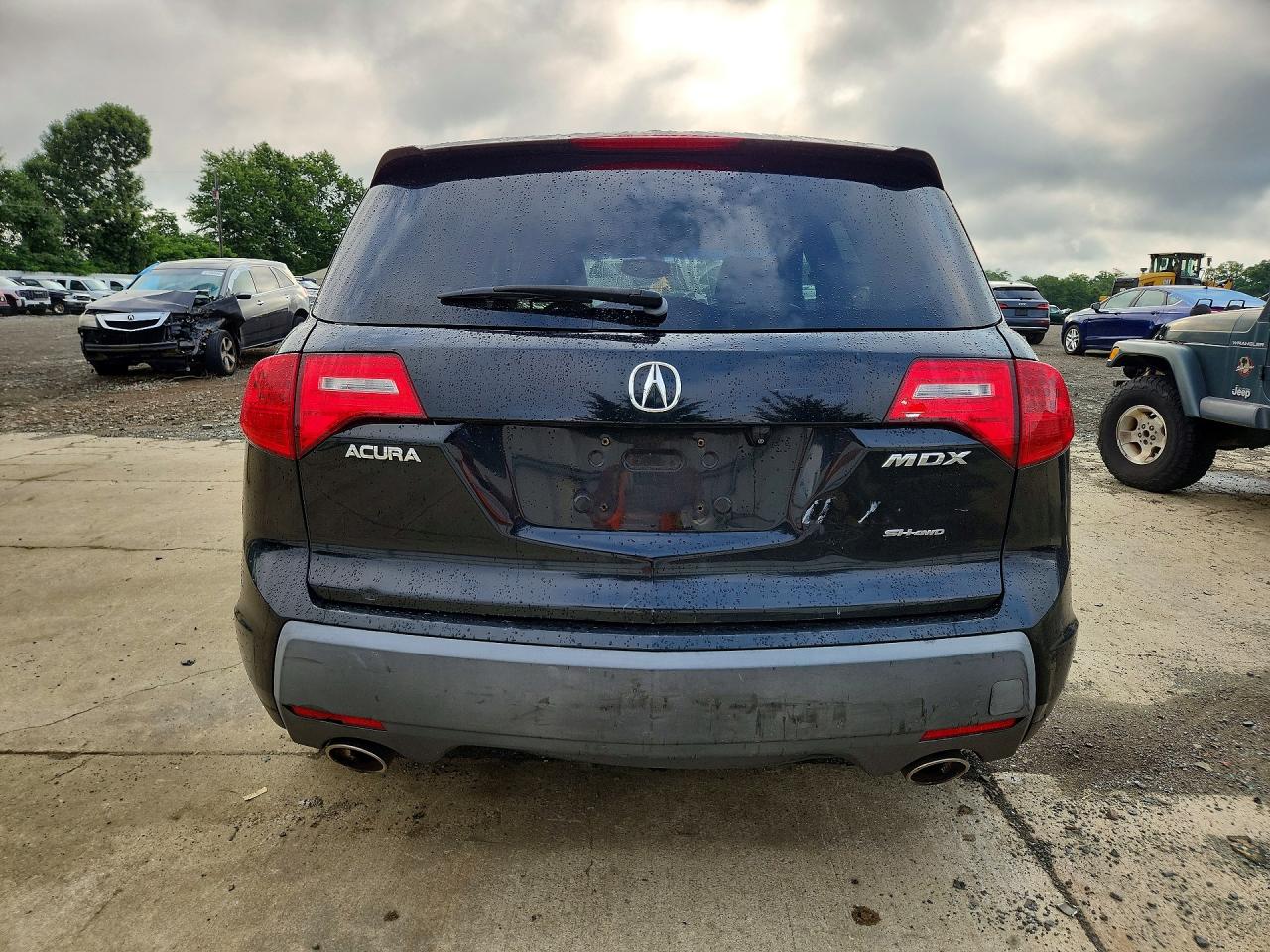 2007 Acura Mdx Sport Black vin: 2HNYD28837H514079