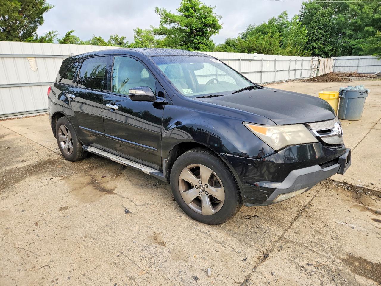 2007 Acura Mdx Sport Black vin: 2HNYD28837H514079