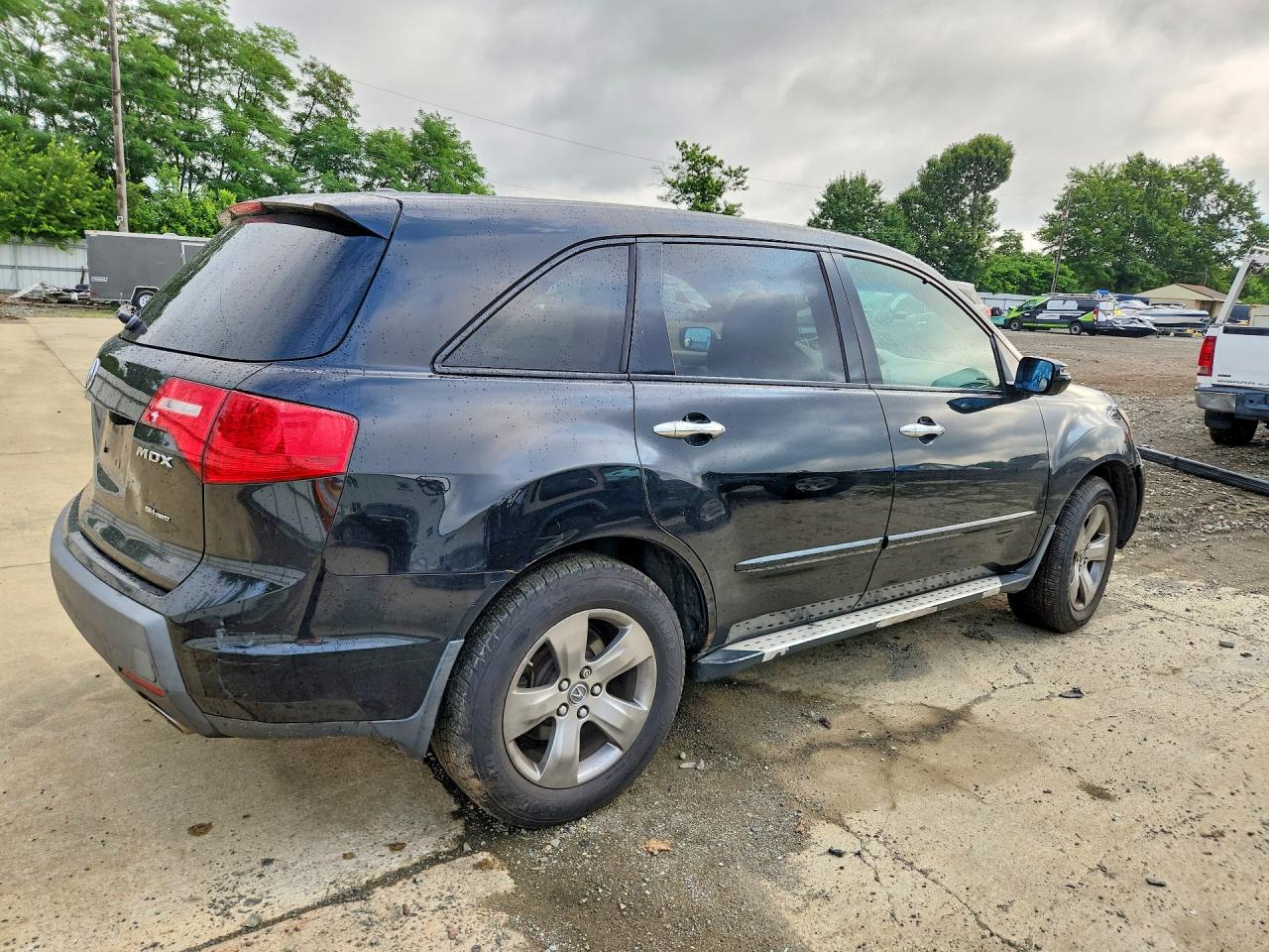 2007 Acura Mdx Sport Black vin: 2HNYD28837H514079