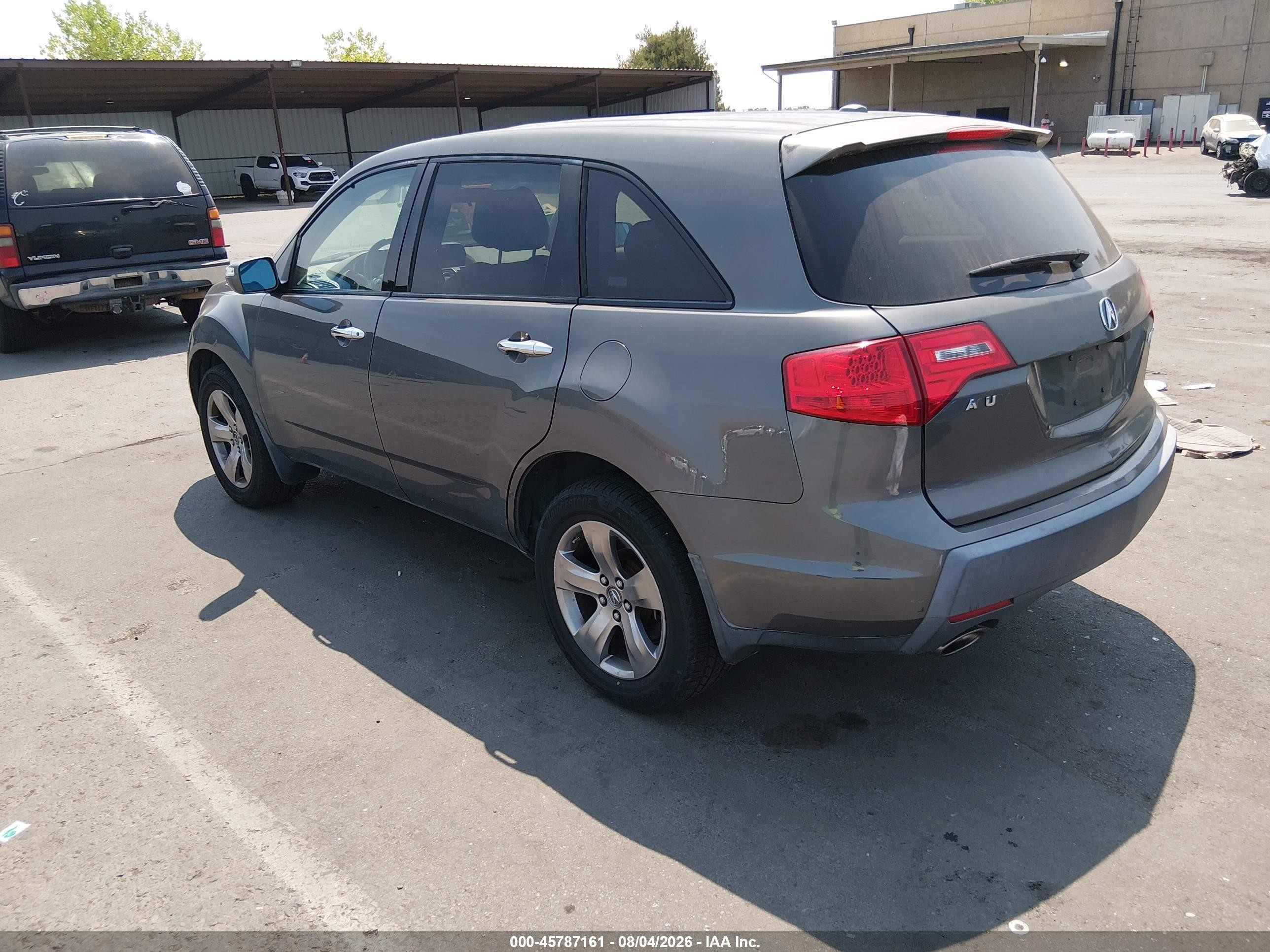 2007 Acura Mdx Sport Package Gray vin: 2HNYD28837H520464