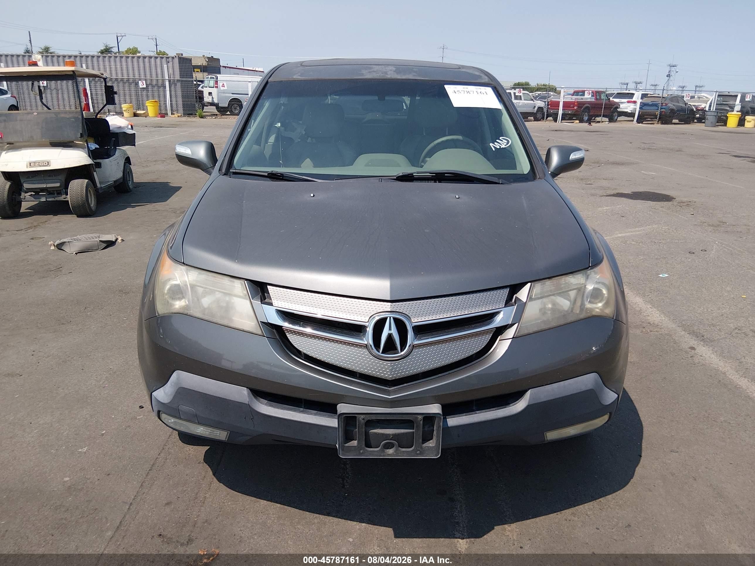 2007 Acura Mdx Sport Package Gray vin: 2HNYD28837H520464