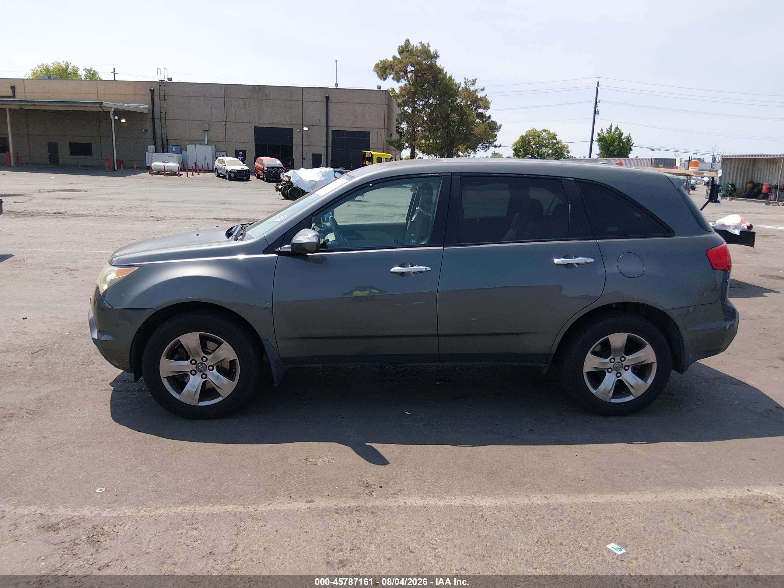 2007 Acura Mdx Sport Package Gray vin: 2HNYD28837H520464