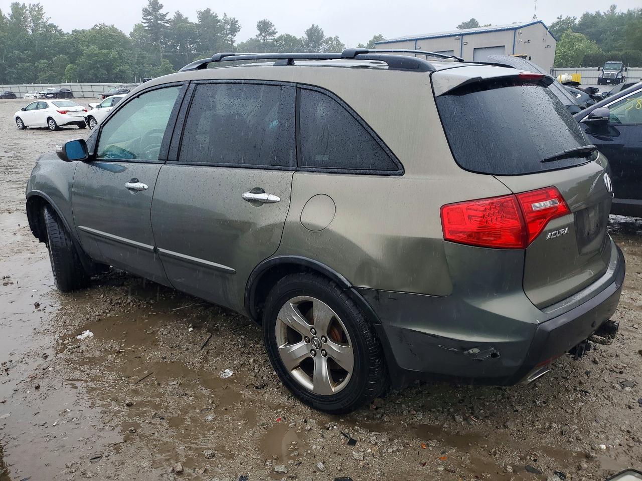 2007 Acura Mdx Sport Green vin: 2HNYD28837H527737