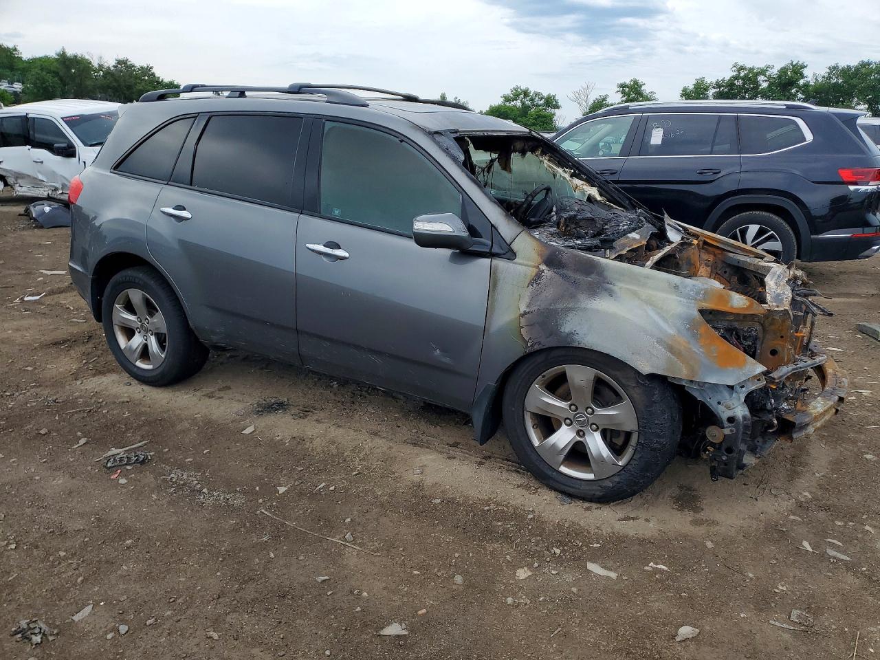 2008 Acura Mdx Sport Gray vin: 2HNYD28838H515413