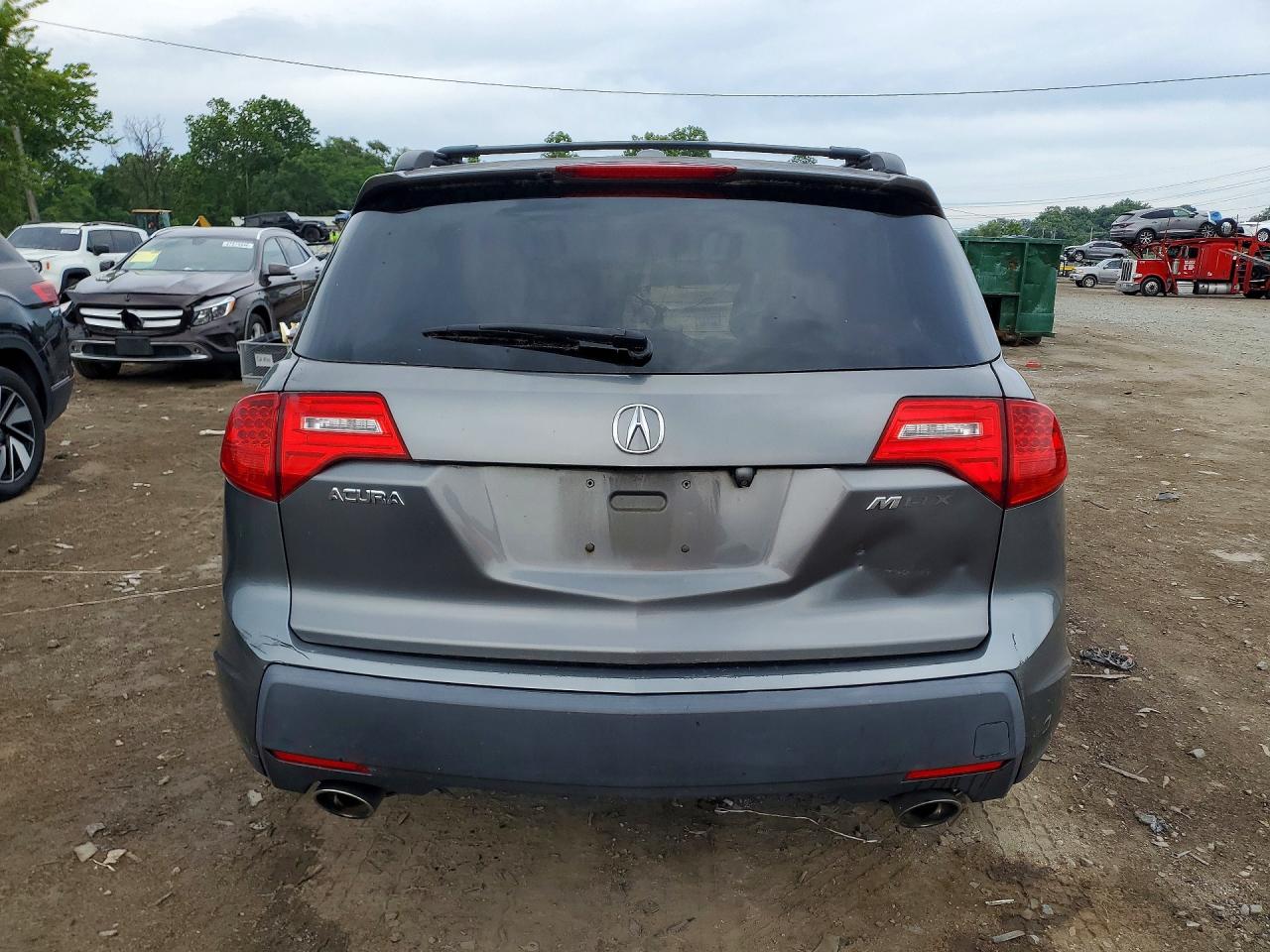 2008 Acura Mdx Sport Gray vin: 2HNYD28838H515413