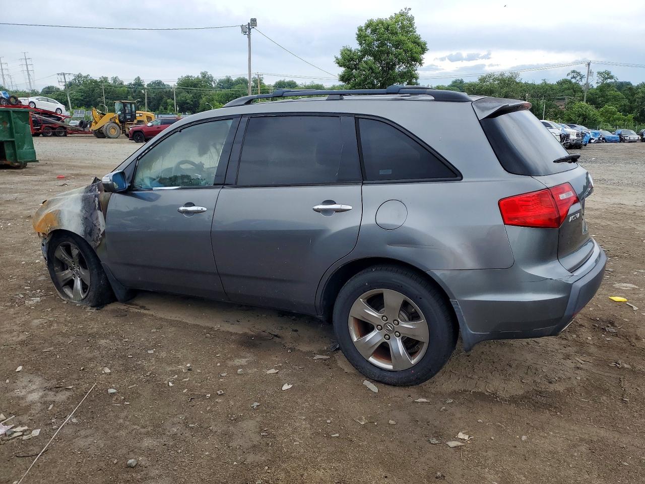 2008 Acura Mdx Sport Gray vin: 2HNYD28838H515413