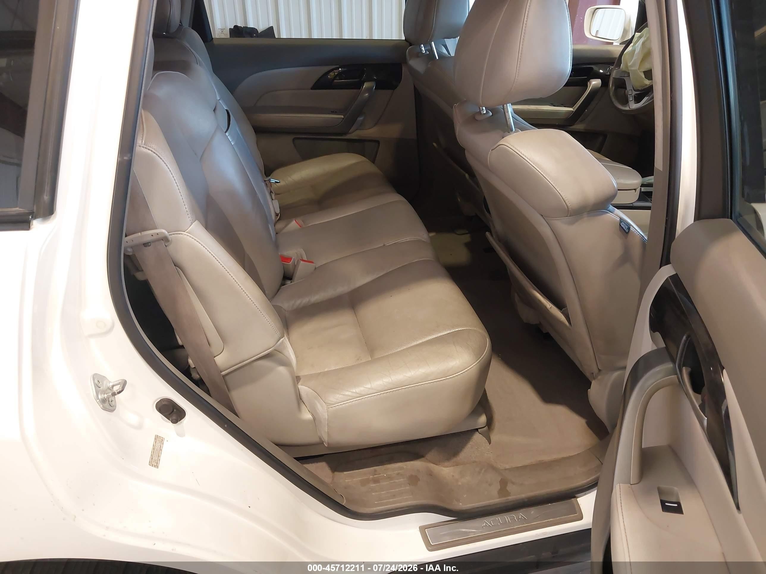 2008 Acura Mdx Sport Package Белый vin: 2HNYD28838H552963
