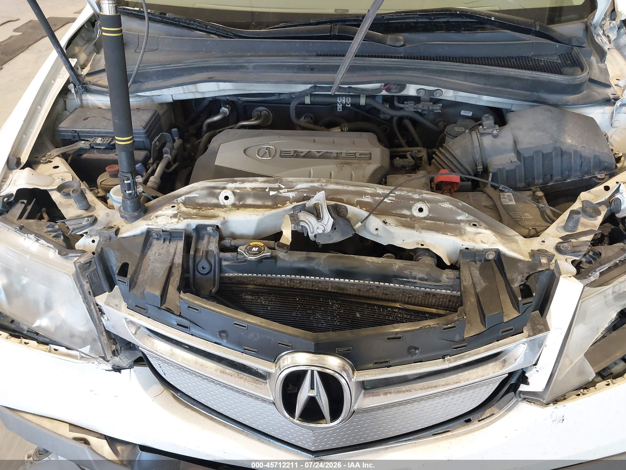 2008 Acura Mdx Sport Package Белый vin: 2HNYD28838H552963