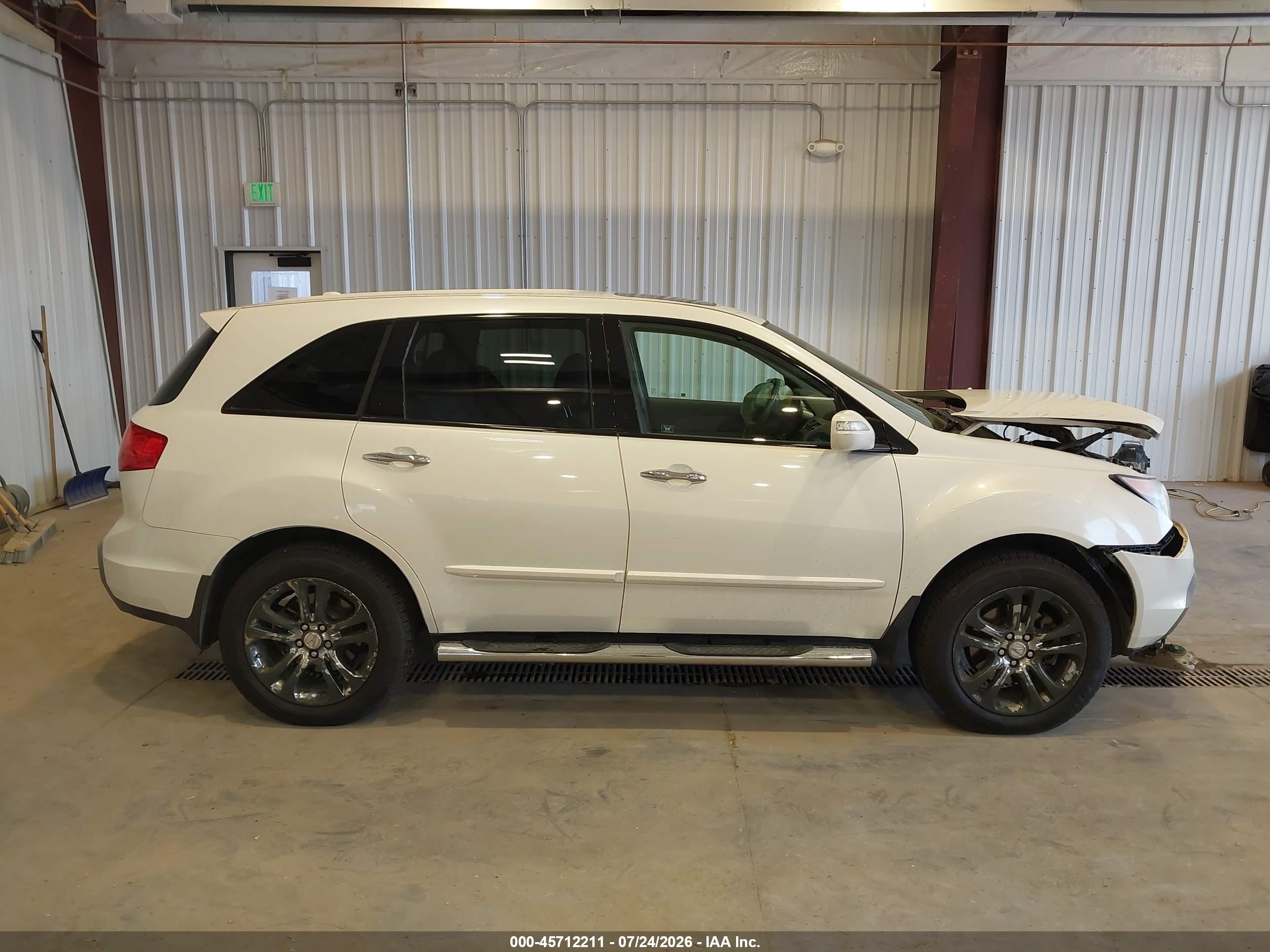 2008 Acura Mdx Sport Package Белый vin: 2HNYD28838H552963