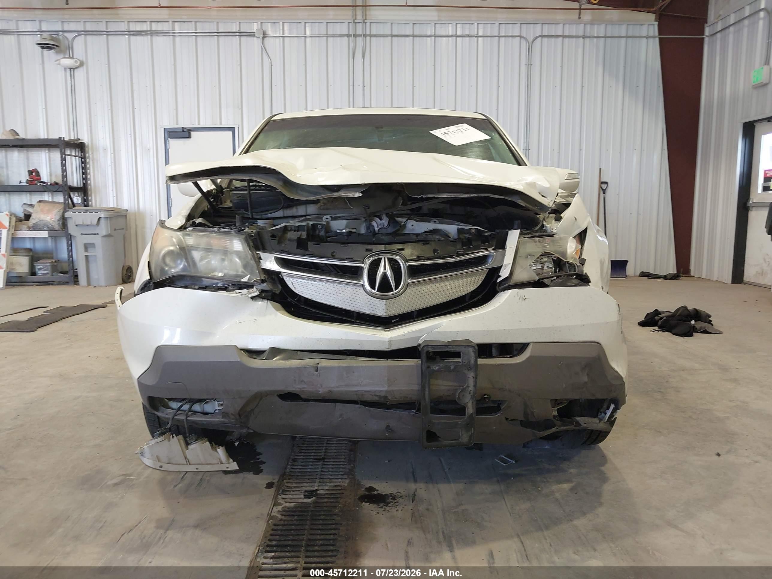 2008 Acura Mdx Sport Package Белый vin: 2HNYD28838H552963