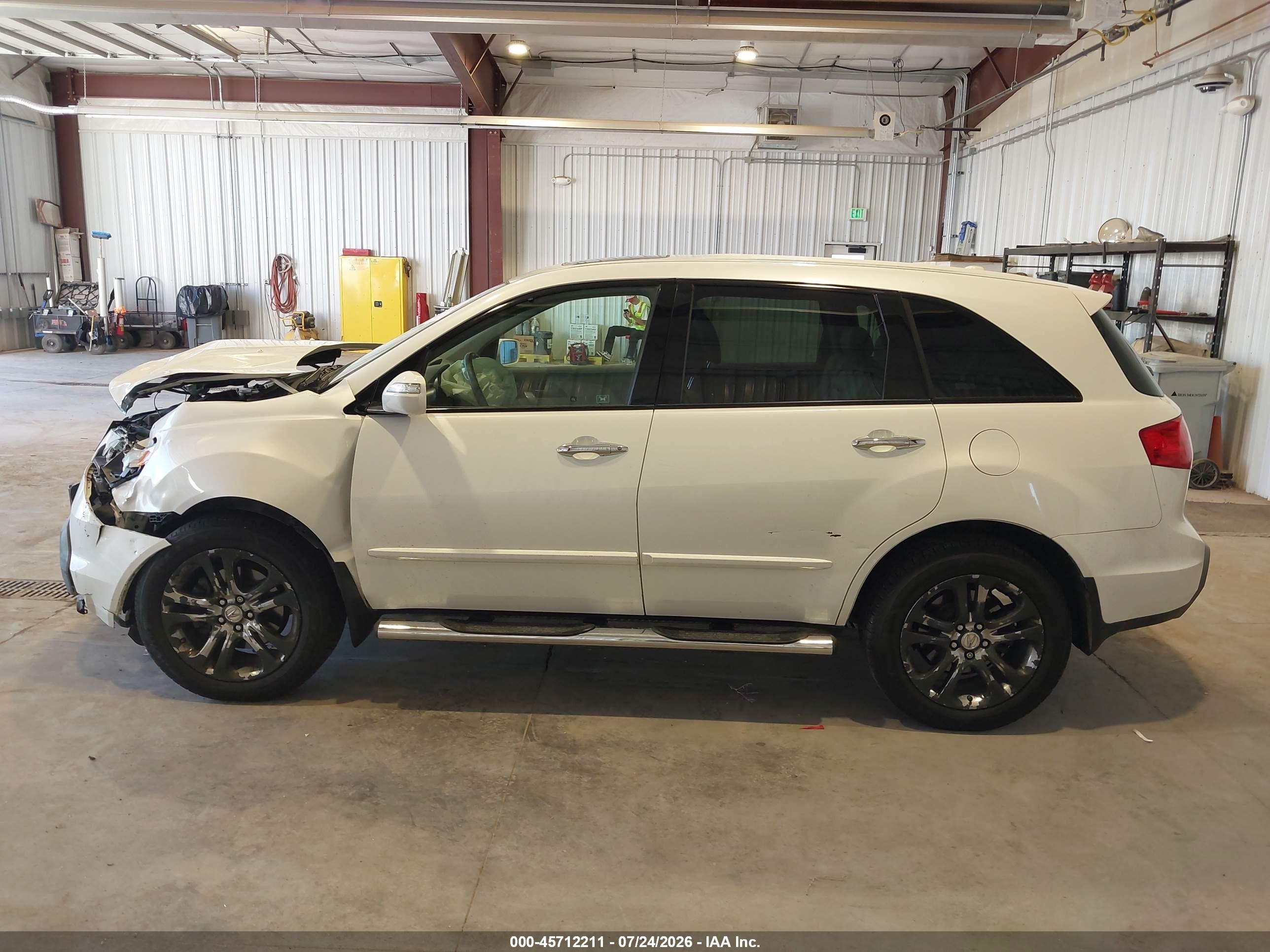 2008 Acura Mdx Sport Package Белый vin: 2HNYD28838H552963