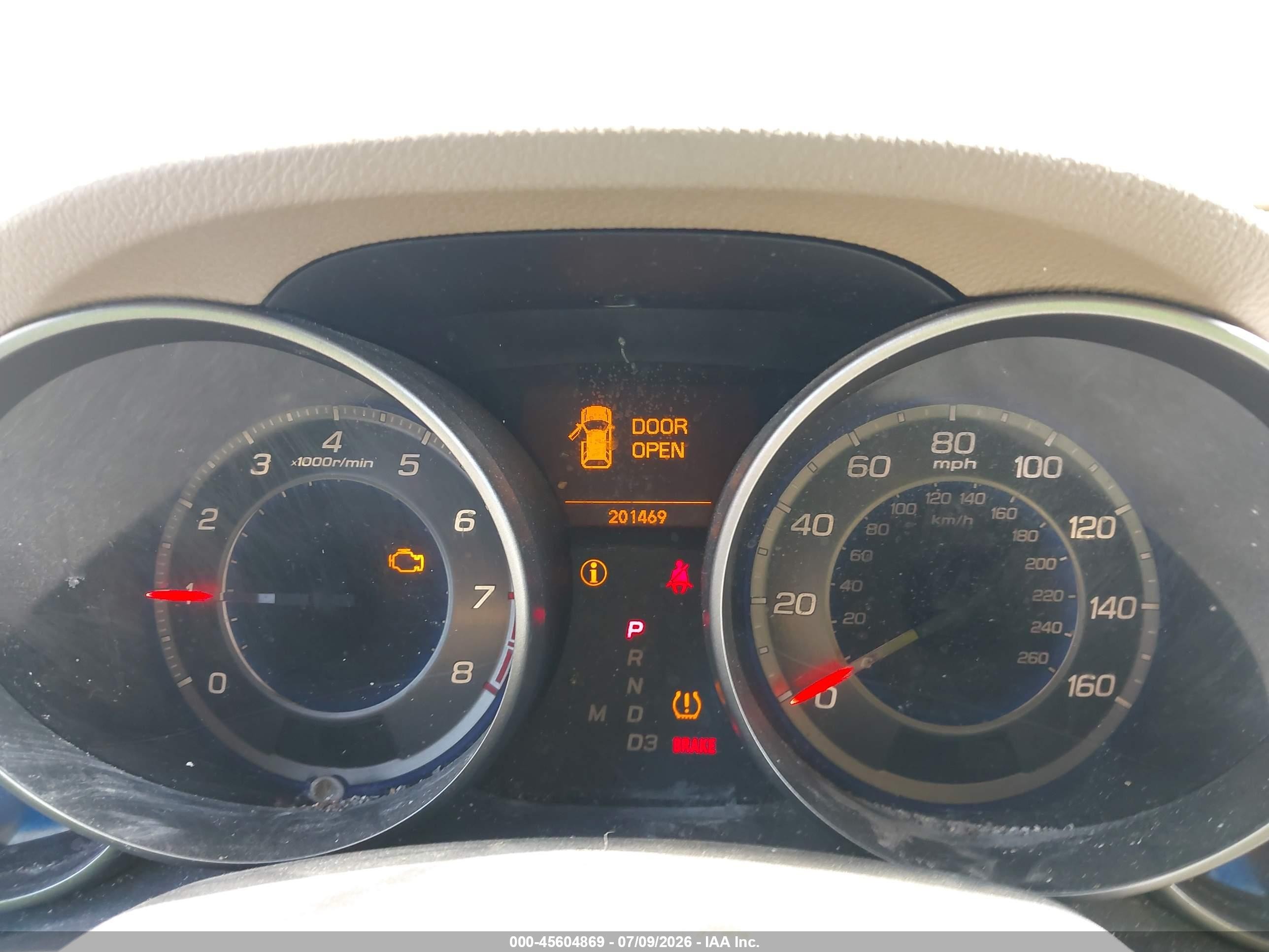2007 Acura Mdx Sport Package Burgundy vin: 2HNYD28847H527004