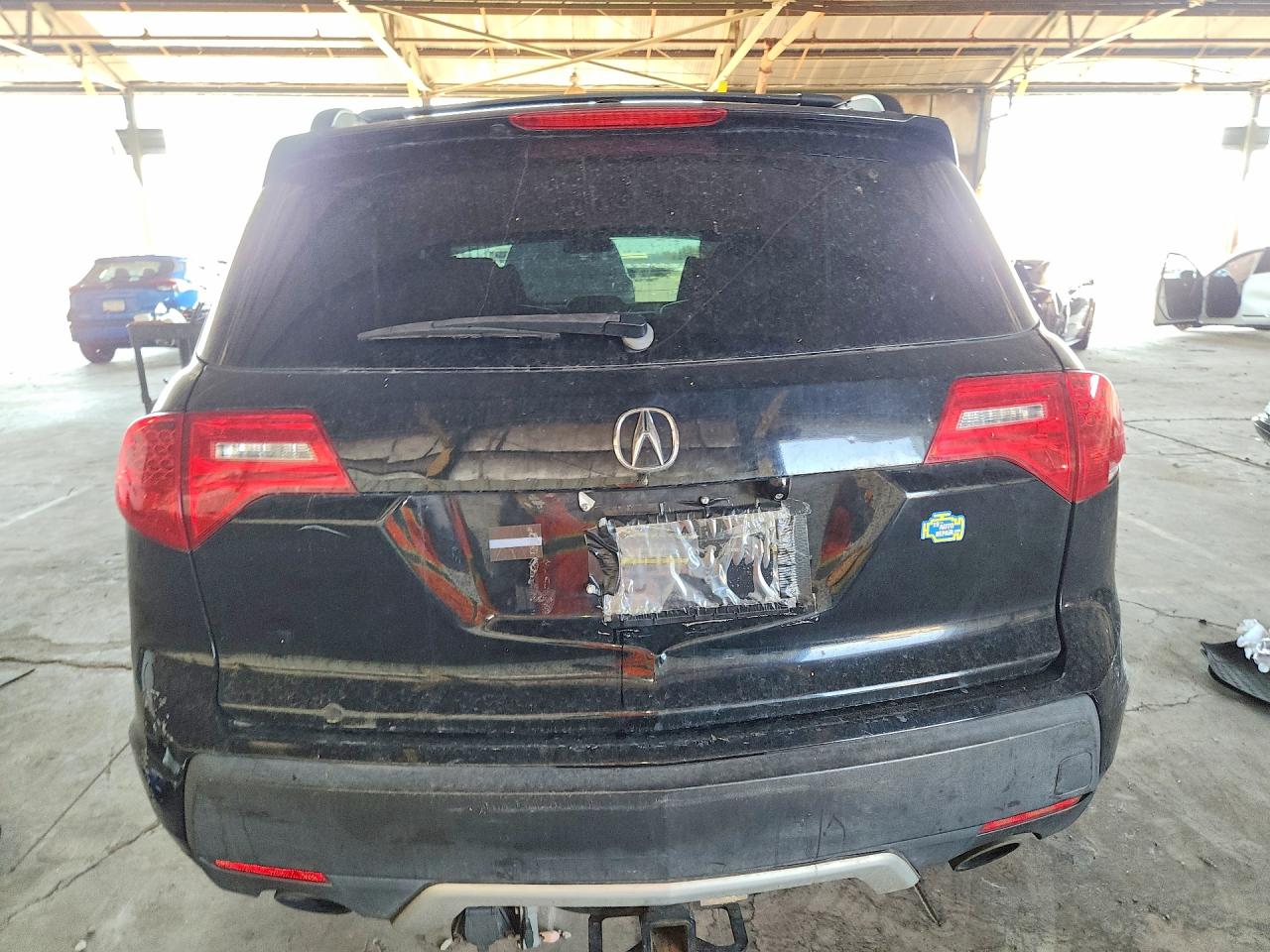 2007 Acura Mdx Sport Black vin: 2HNYD28847H543901