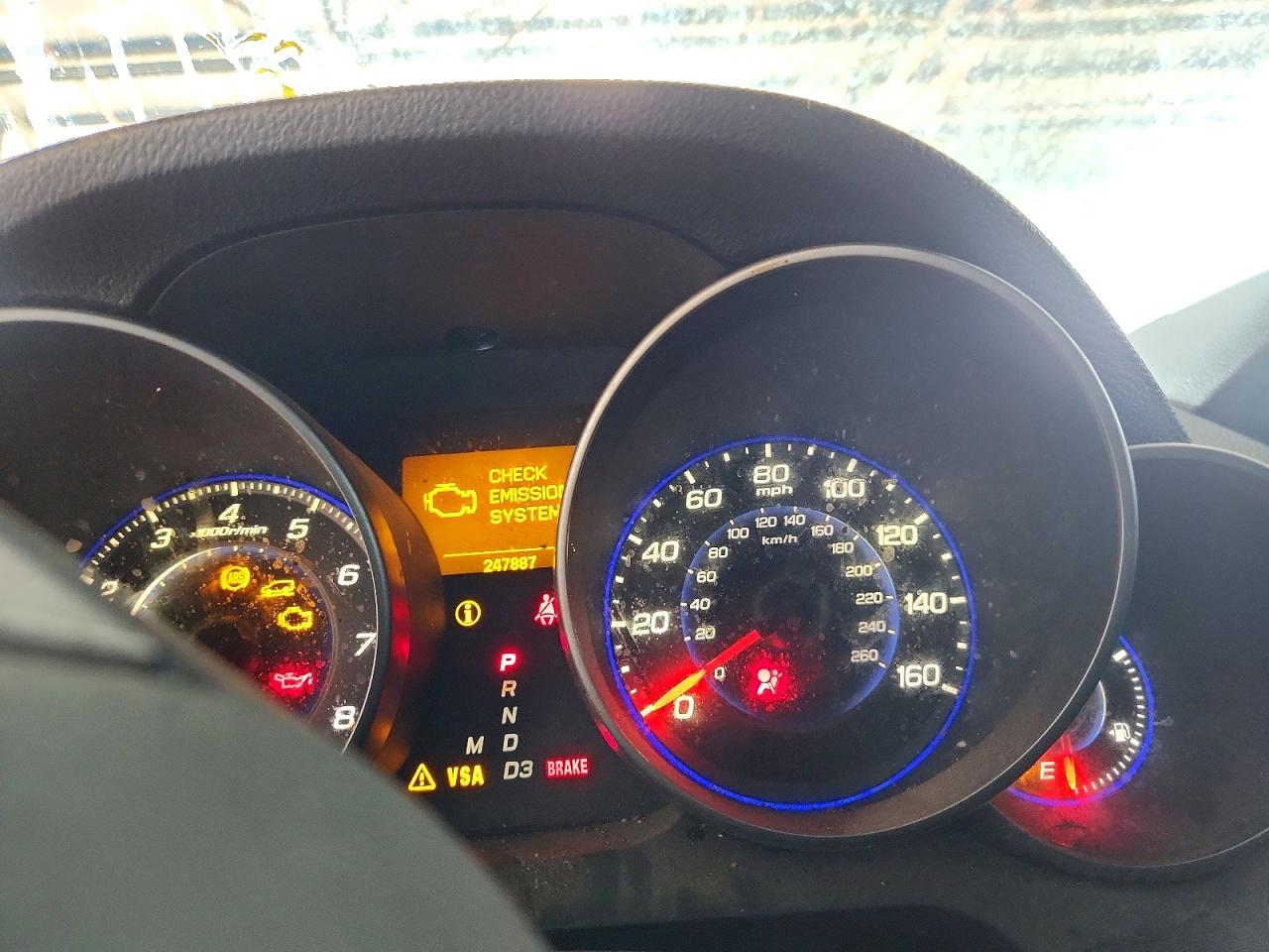 2007 Acura Mdx Sport Black vin: 2HNYD28847H543901