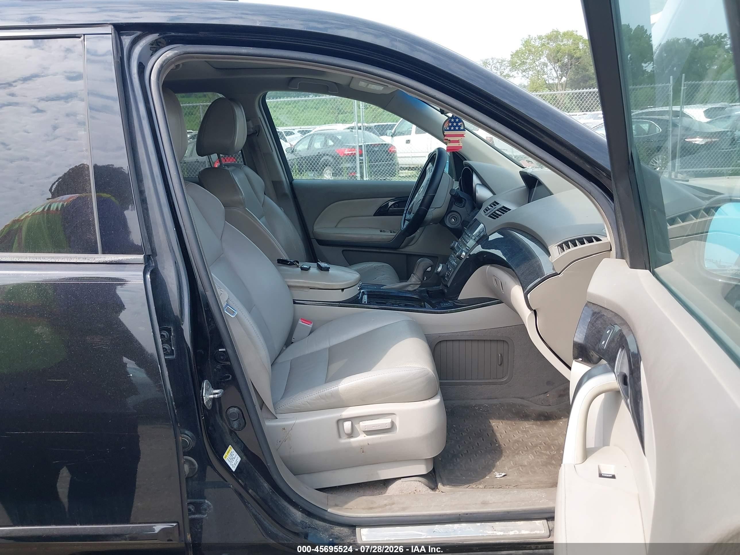 2007 Acura Mdx Sport Package Black vin: 2HNYD28847H545213