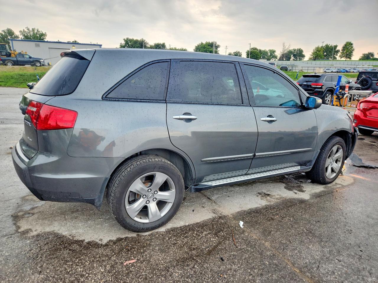 2007 Acura Mdx Sport Gray vin: 2HNYD28847H545695