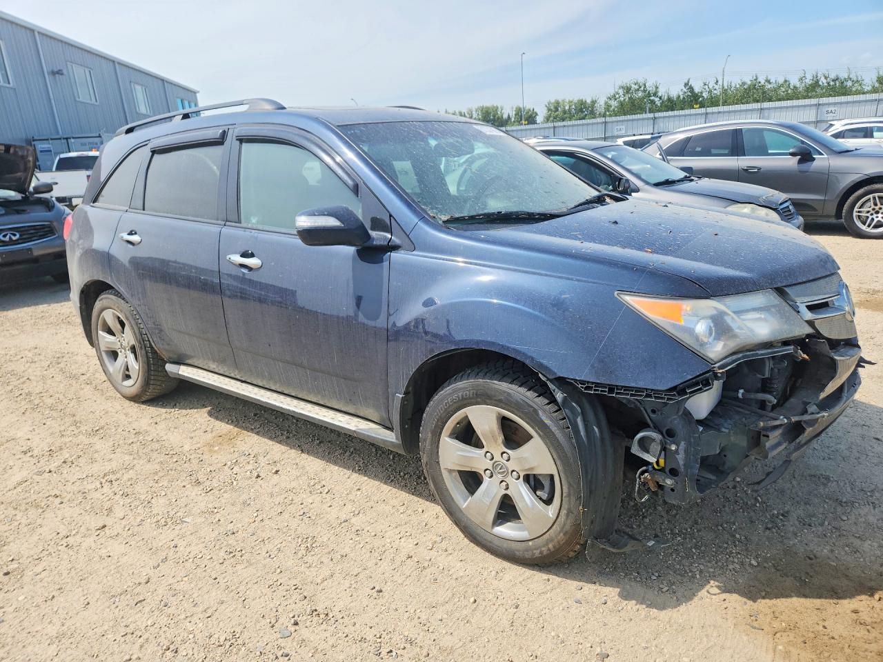2009 Acura Mdx Sport Blue vin: 2HNYD28849H000907