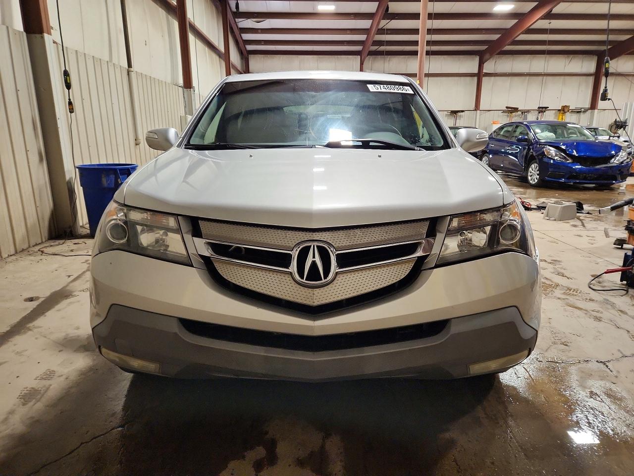 2007 Acura Mdx Sport Silver vin: 2HNYD28867H517543