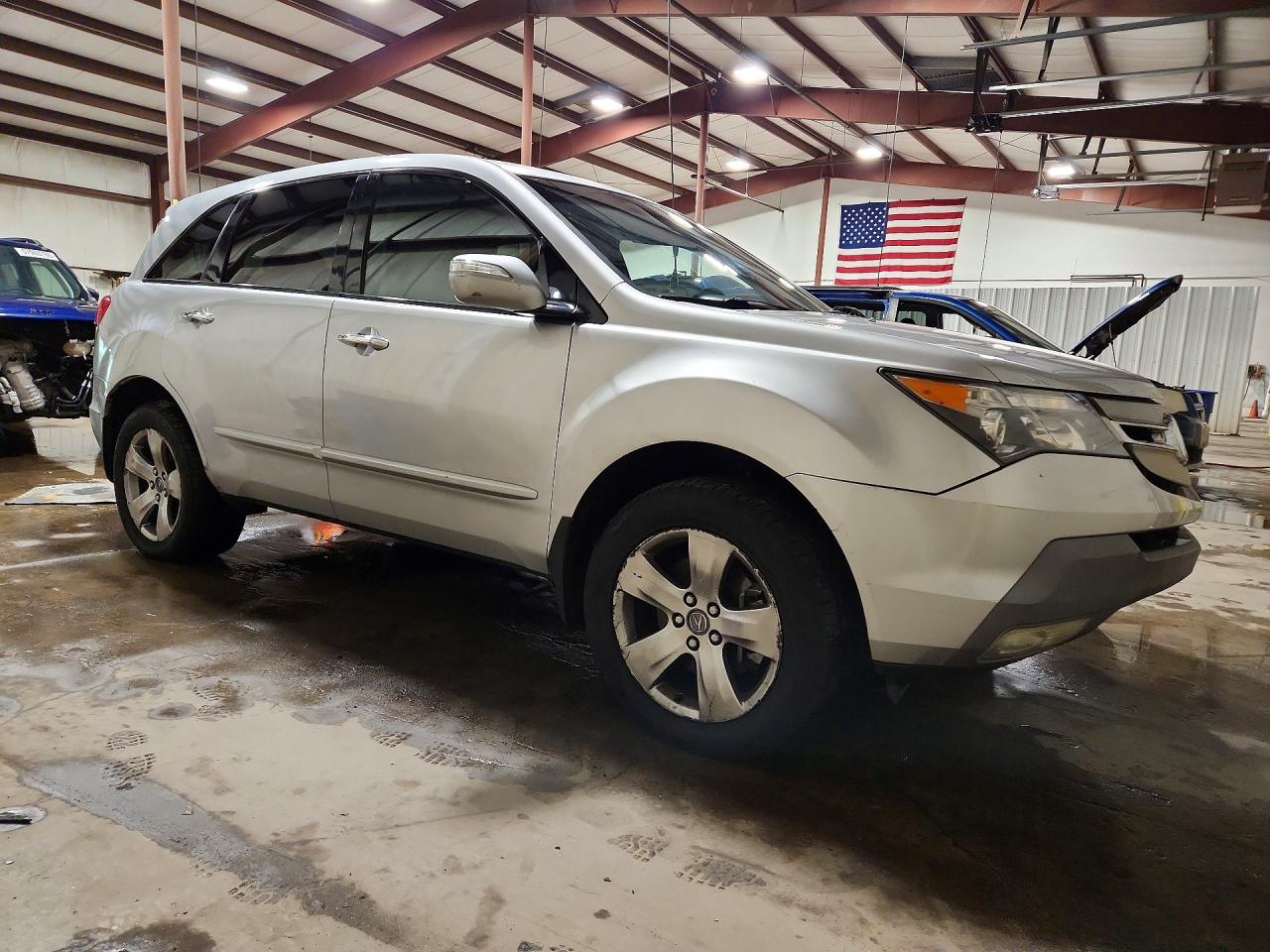 2007 Acura Mdx Sport Silver vin: 2HNYD28867H517543