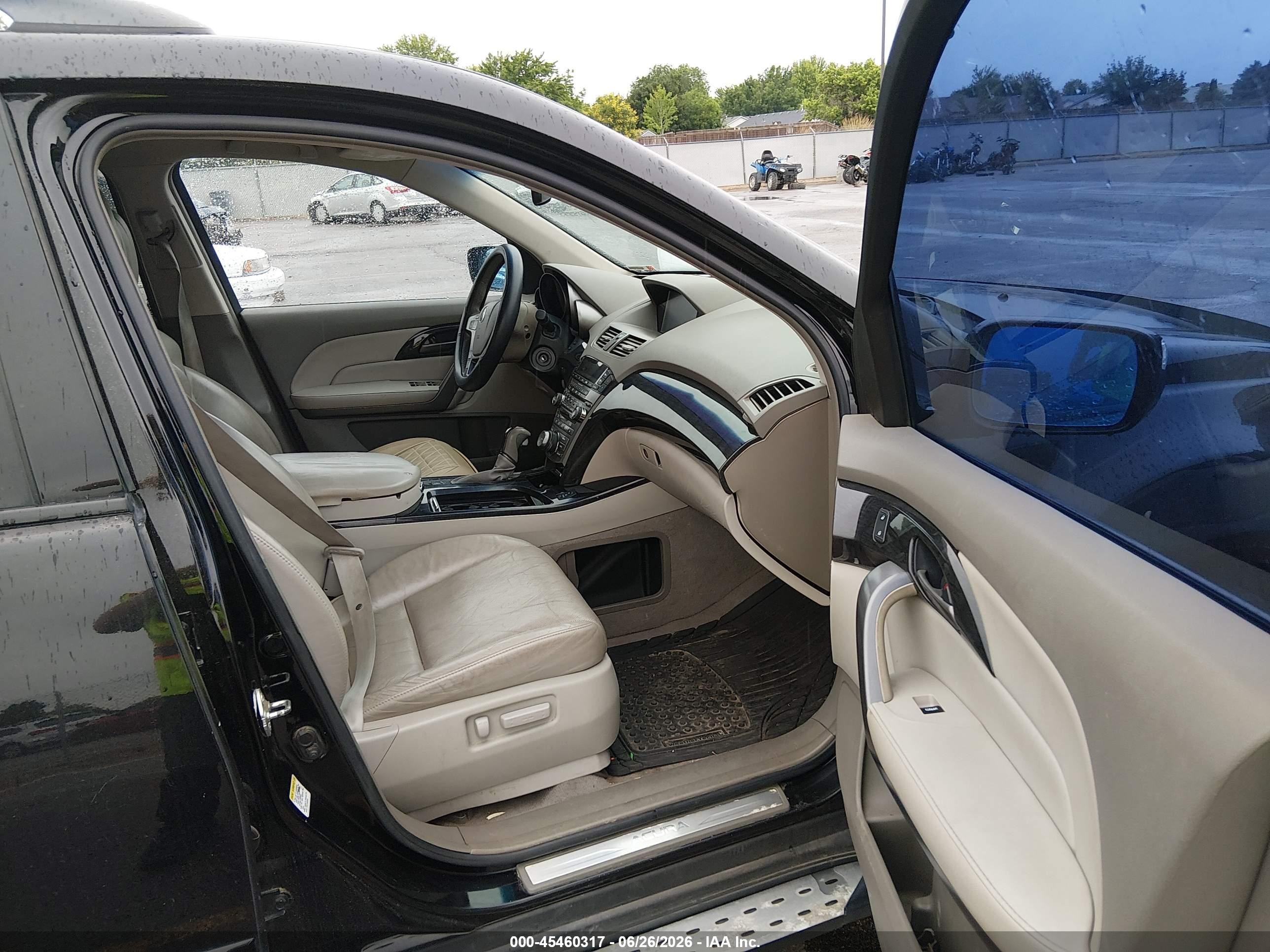 2008 Acura Mdx Sport Package Black vin: 2HNYD28868H504048