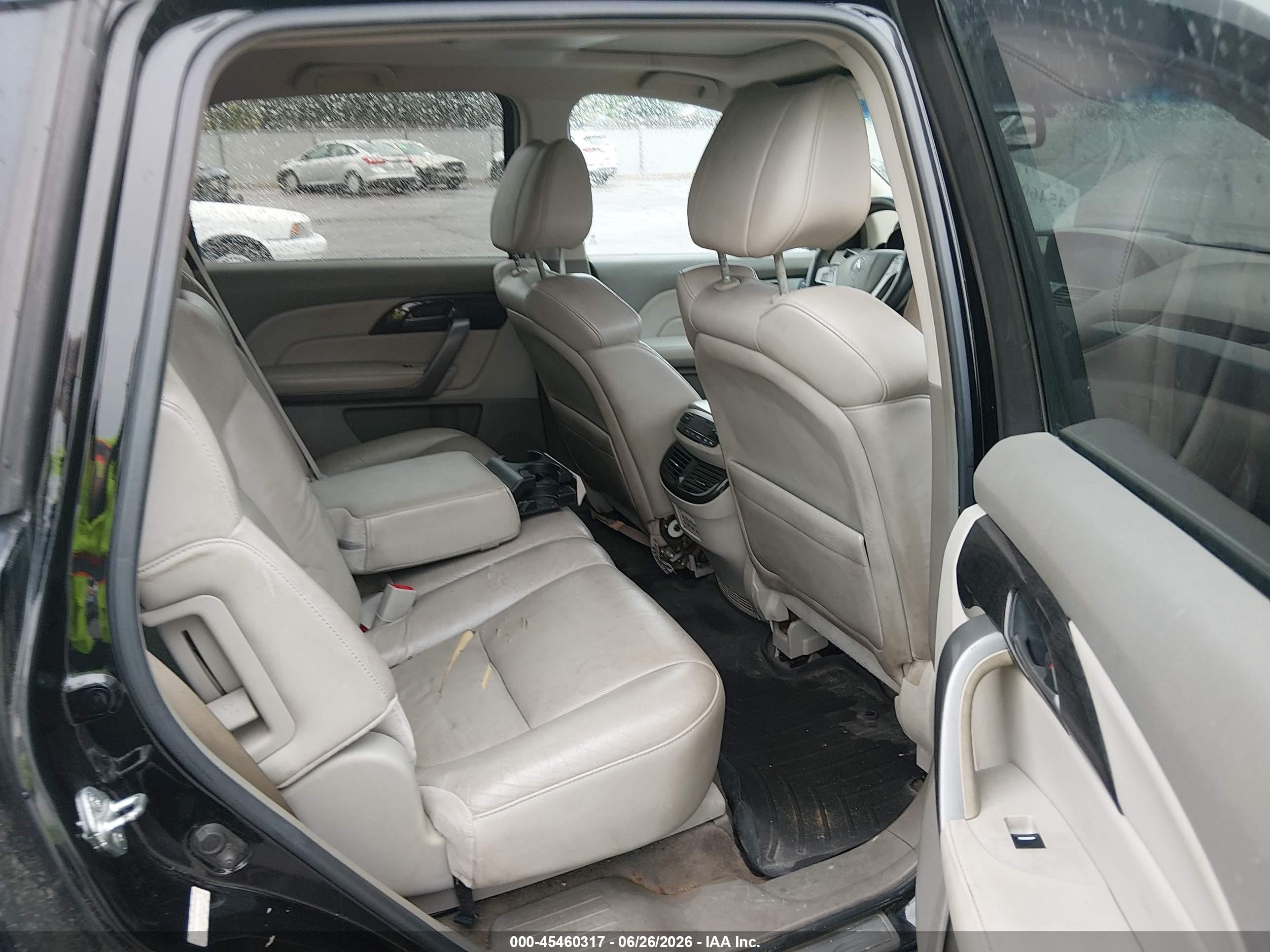 2008 Acura Mdx Sport Package Black vin: 2HNYD28868H504048