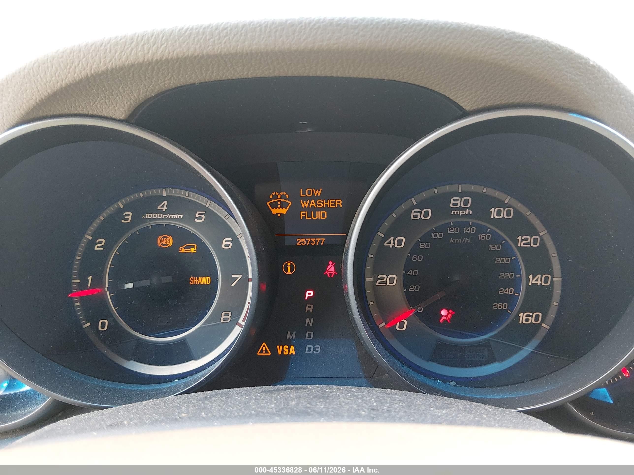 2007 Acura Mdx Sport Package White vin: 2HNYD28877H523044